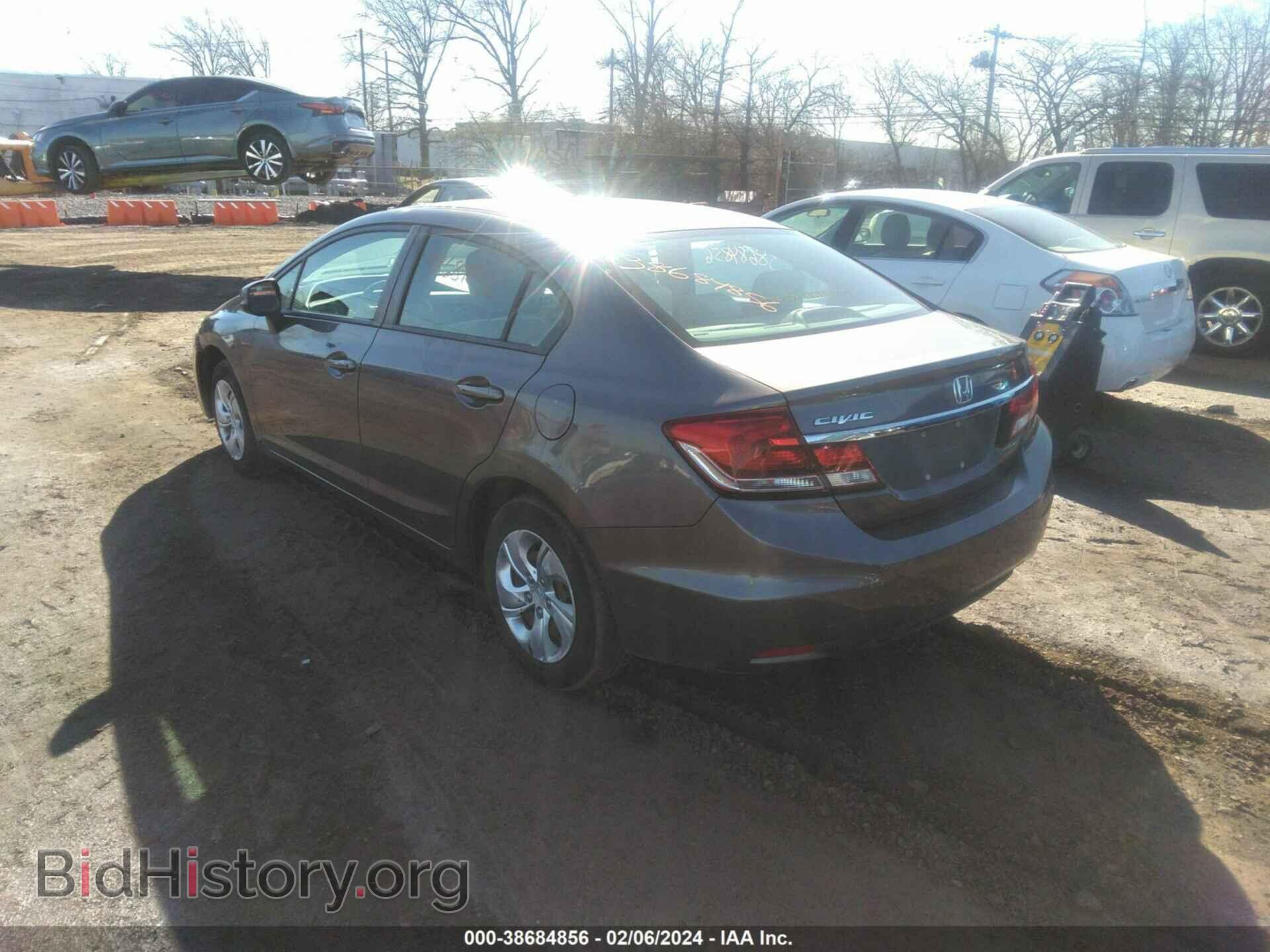 2013 HONDA CIVIC - VIN: 19XFB2F54DE247697 - Фото 3