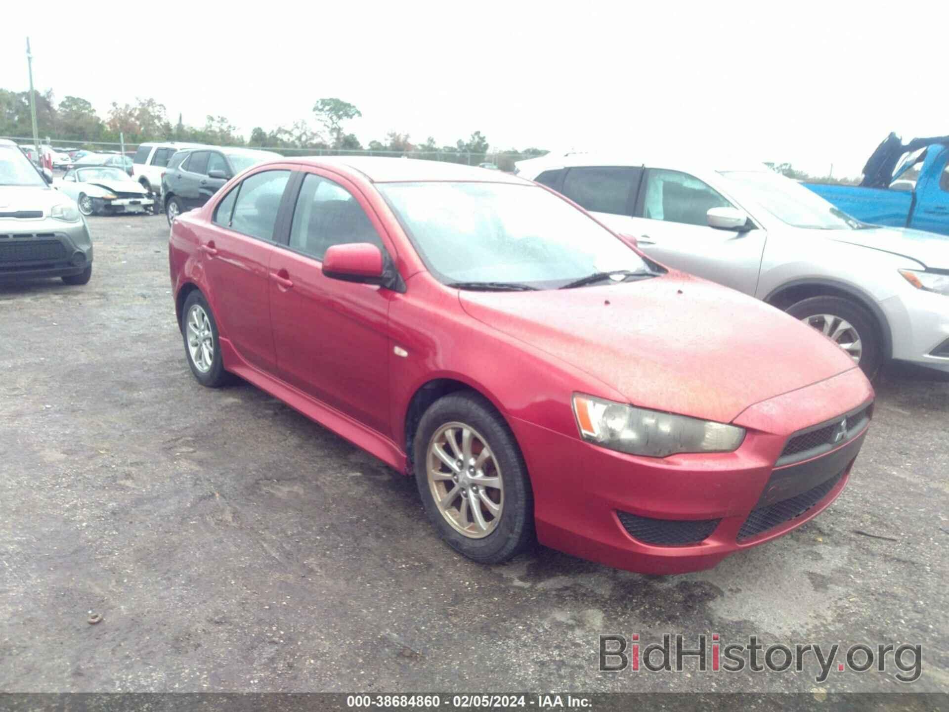 Photo JA32U2FU4BU040191 - MITSUBISHI LANCER 2011