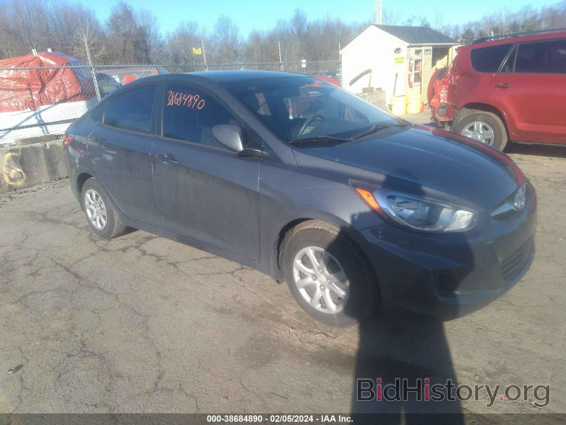 Photo KMHCT4AE8CU152333 - HYUNDAI ACCENT 2012