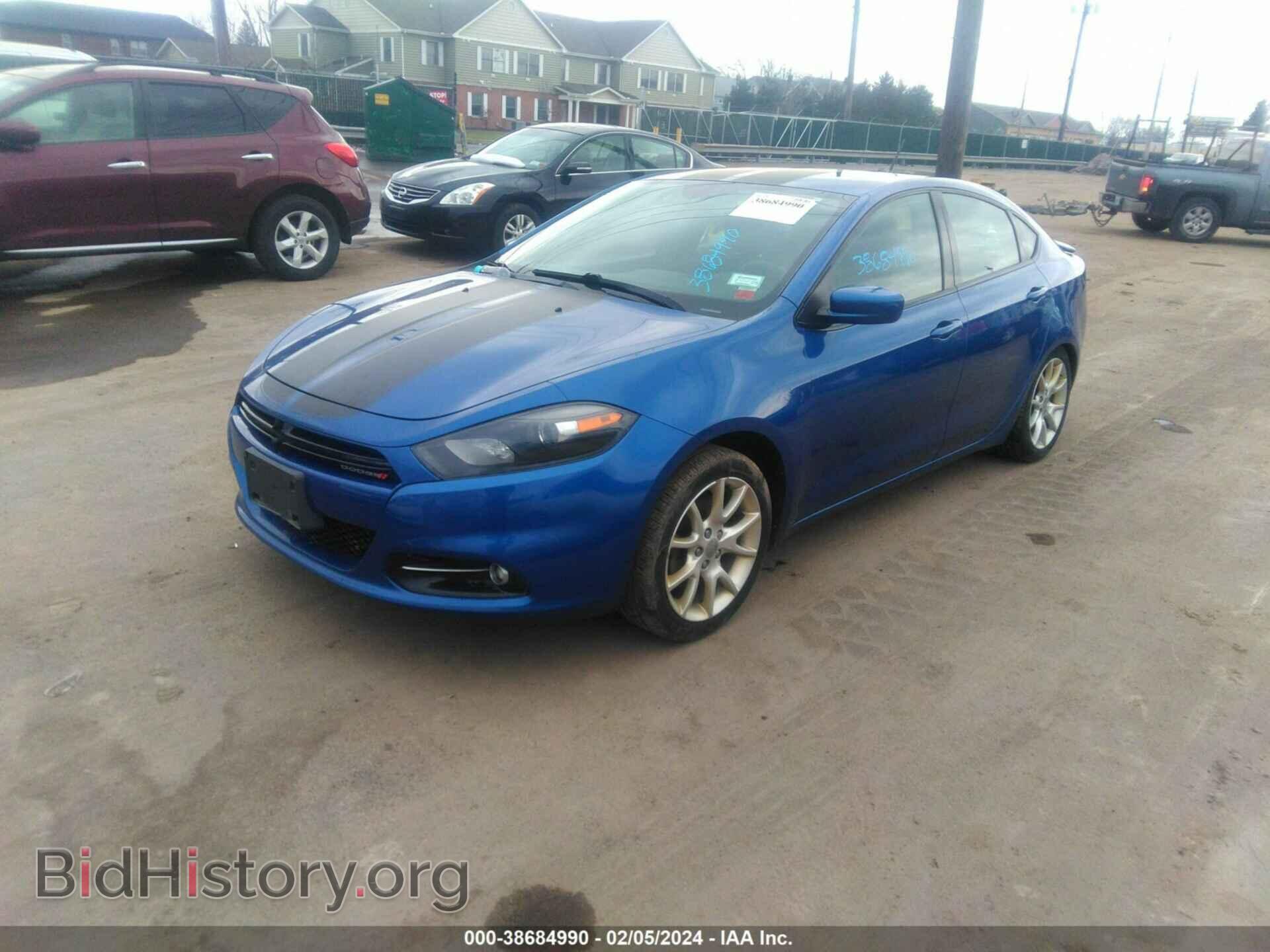 2013 DODGE DART - VIN: 1C3CDFBA2DD342210 - Фото 2