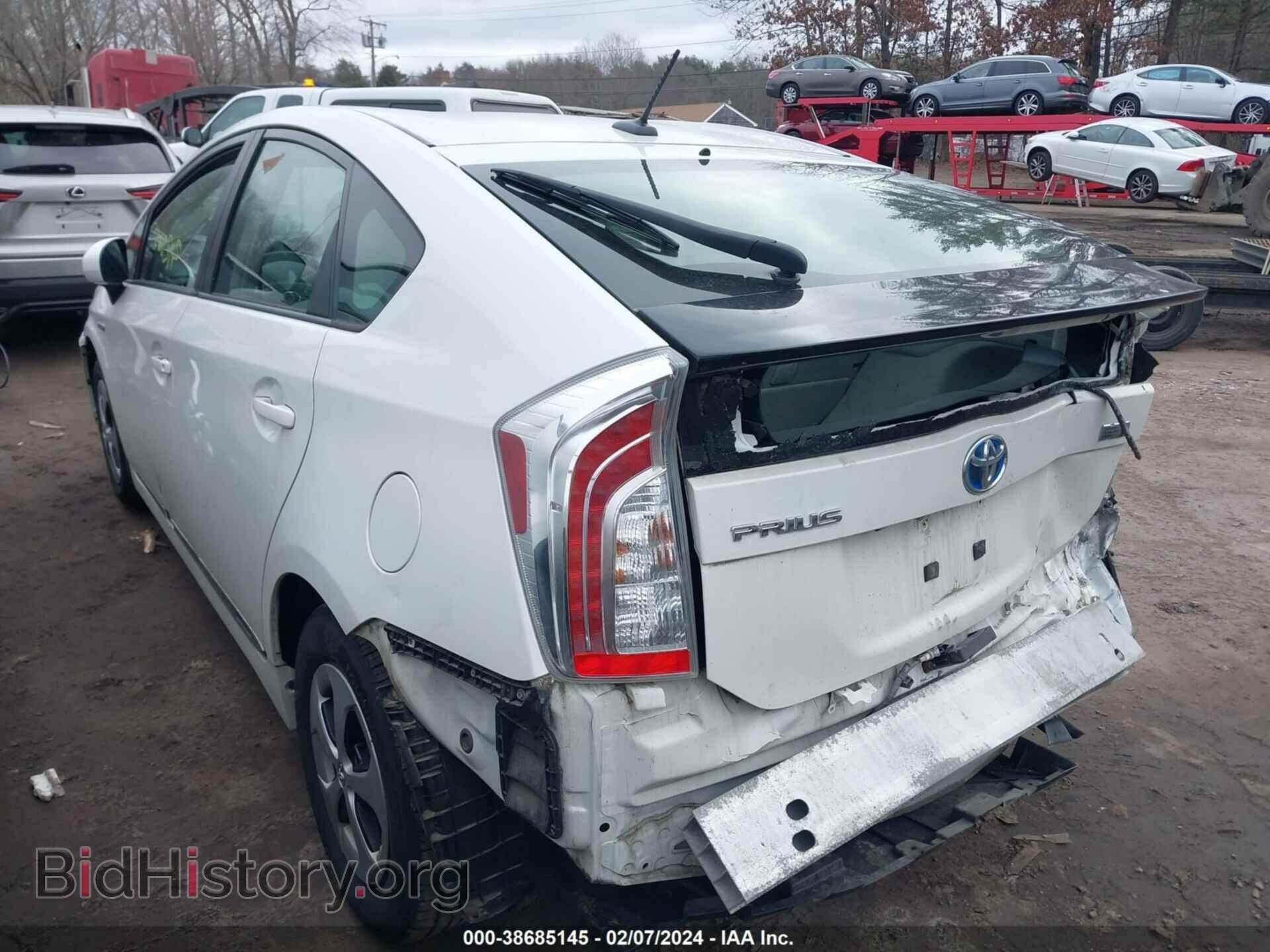 2012 TOYOTA PRIUS - VIN: JTDKN3DU7C1484109 - Фото 3