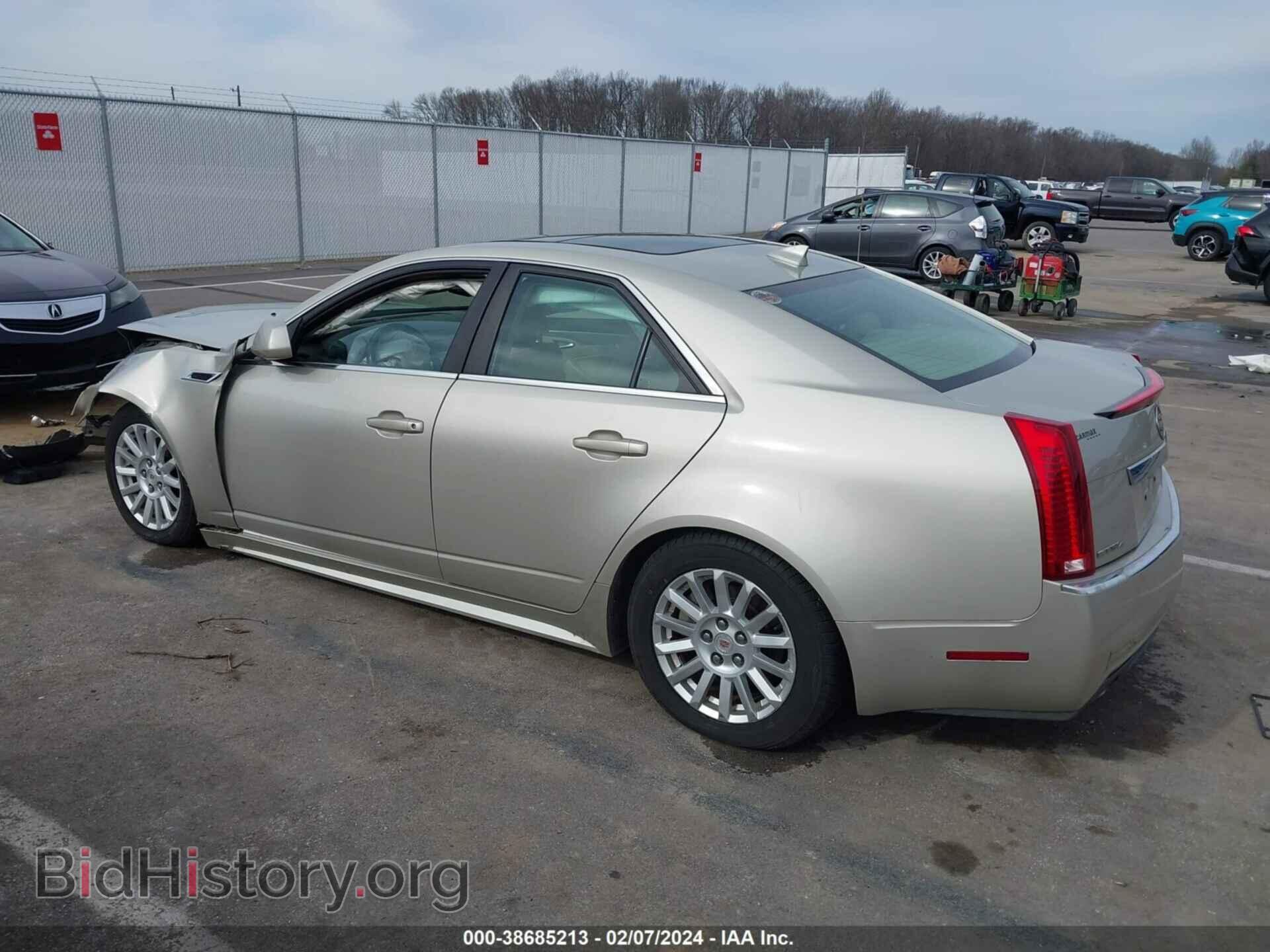 2013 CADILLAC CTS - VIN: 1G6DG5E52D0179116 - Фото 3