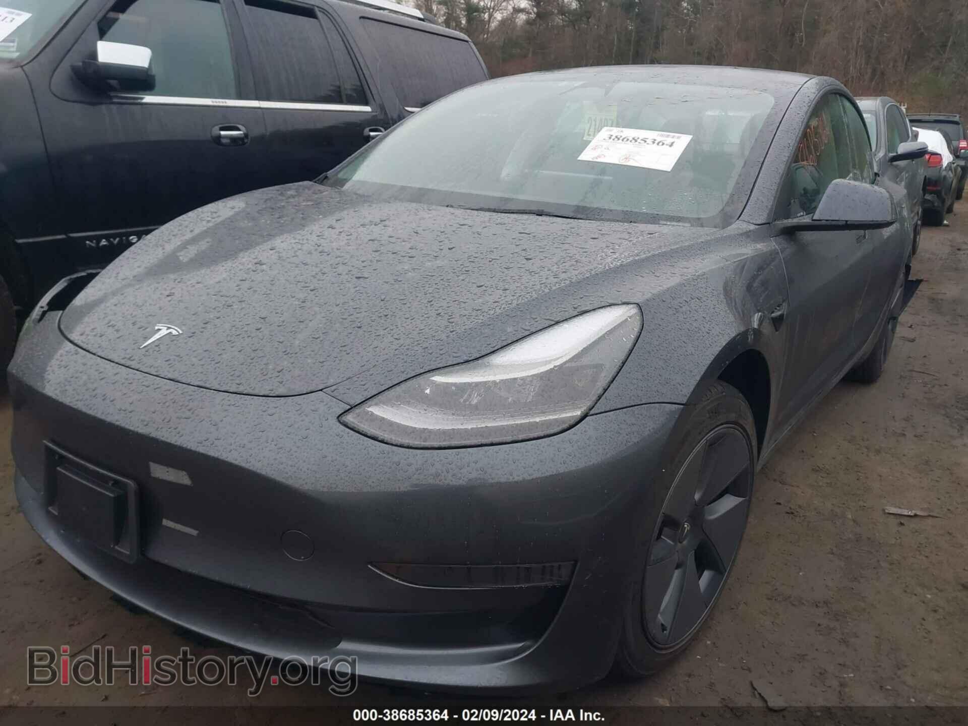 2023 TESLA MODEL 3 - VIN: 5YJ3E1EA0PF698949 - Фото 2