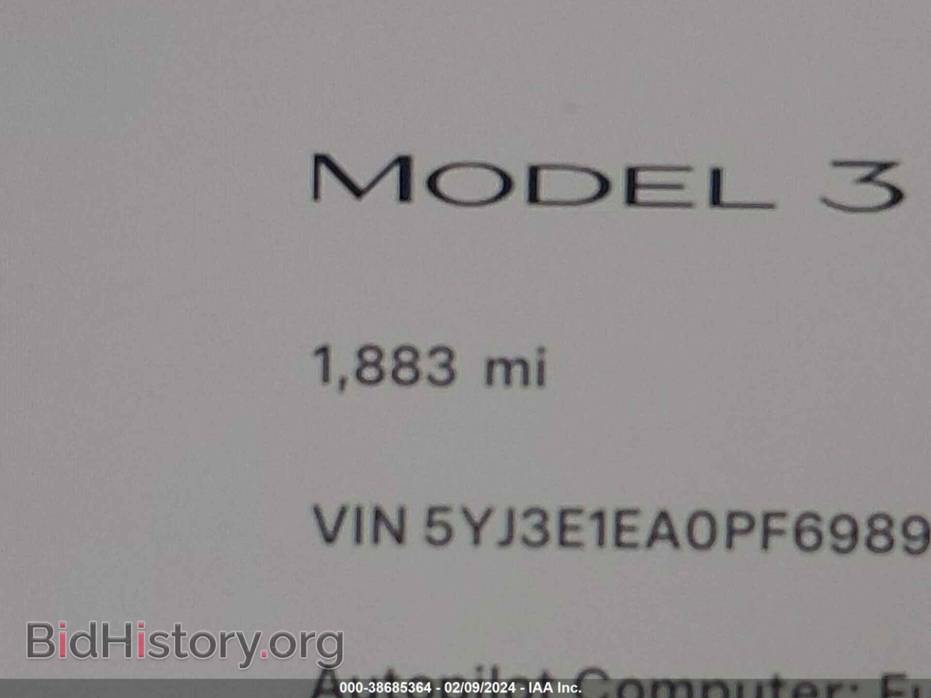 2023 TESLA MODEL 3 - VIN: 5YJ3E1EA0PF698949 - Фото 16