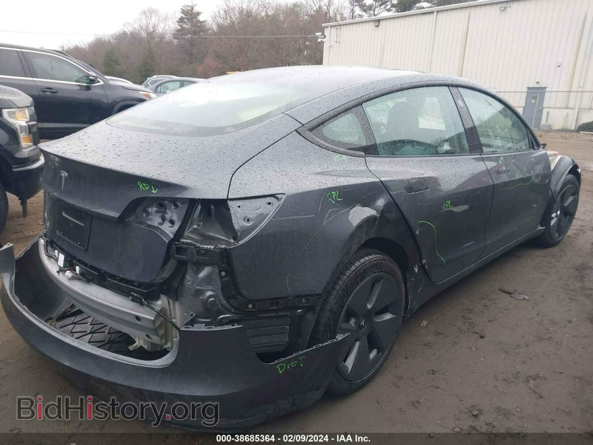 2023 TESLA MODEL 3 - VIN: 5YJ3E1EA0PF698949 - Фото 4