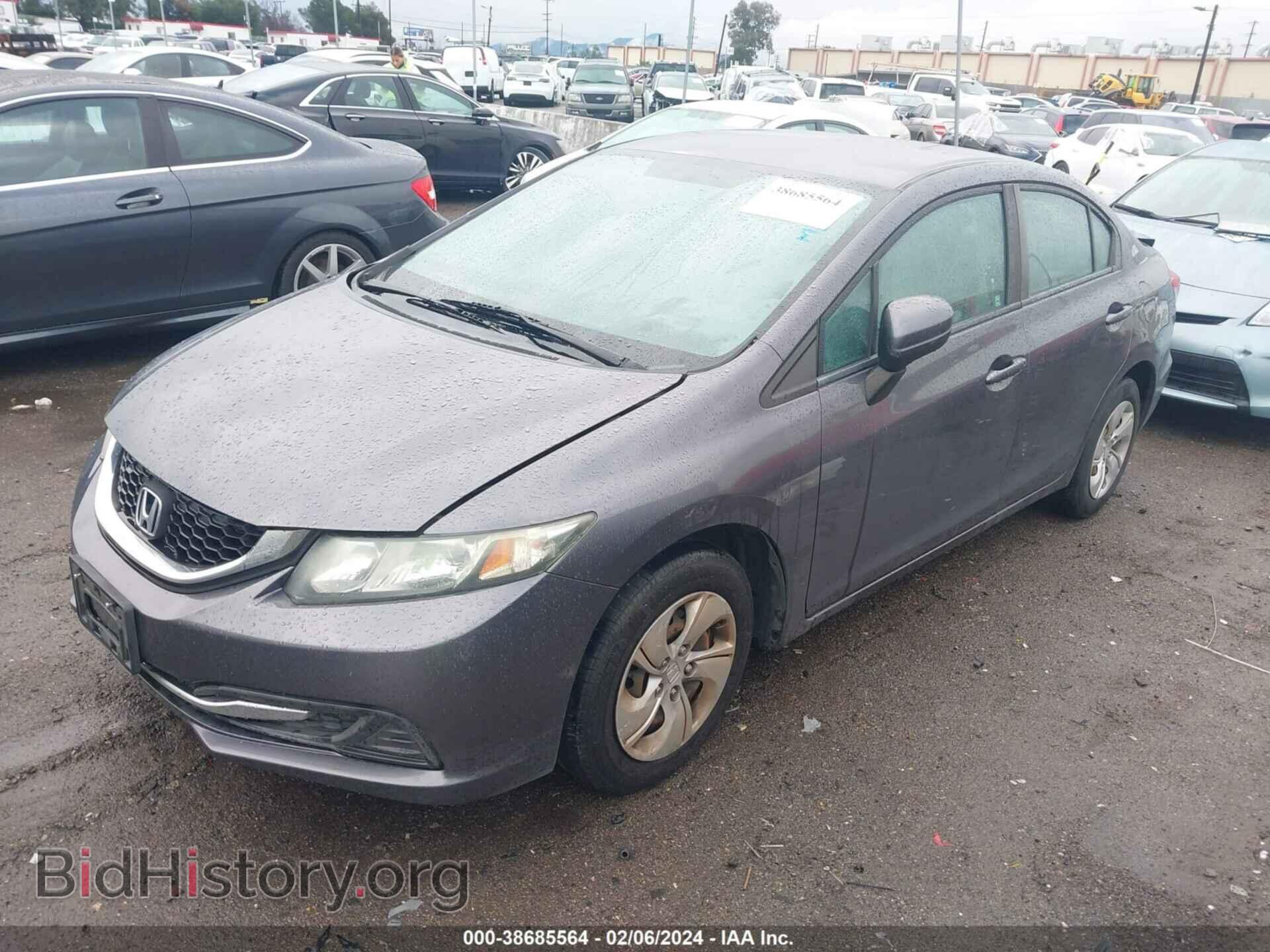 2015 HONDA CIVIC - VIN: 19XFB2F52FE702744 - Фото 2