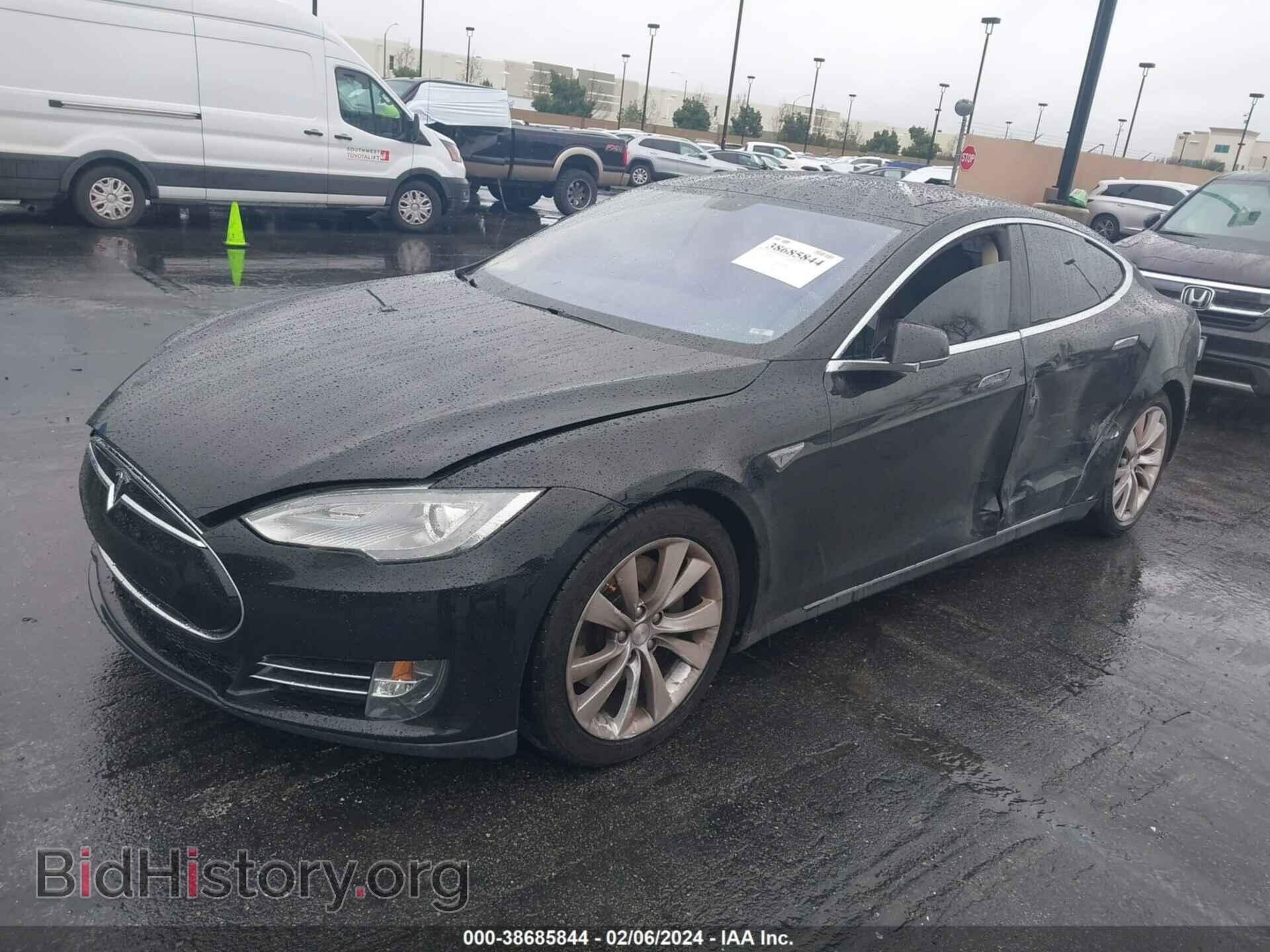 2014 TESLA MODEL S - VIN: 5YJSA1H13EFP40174 - Фото 2