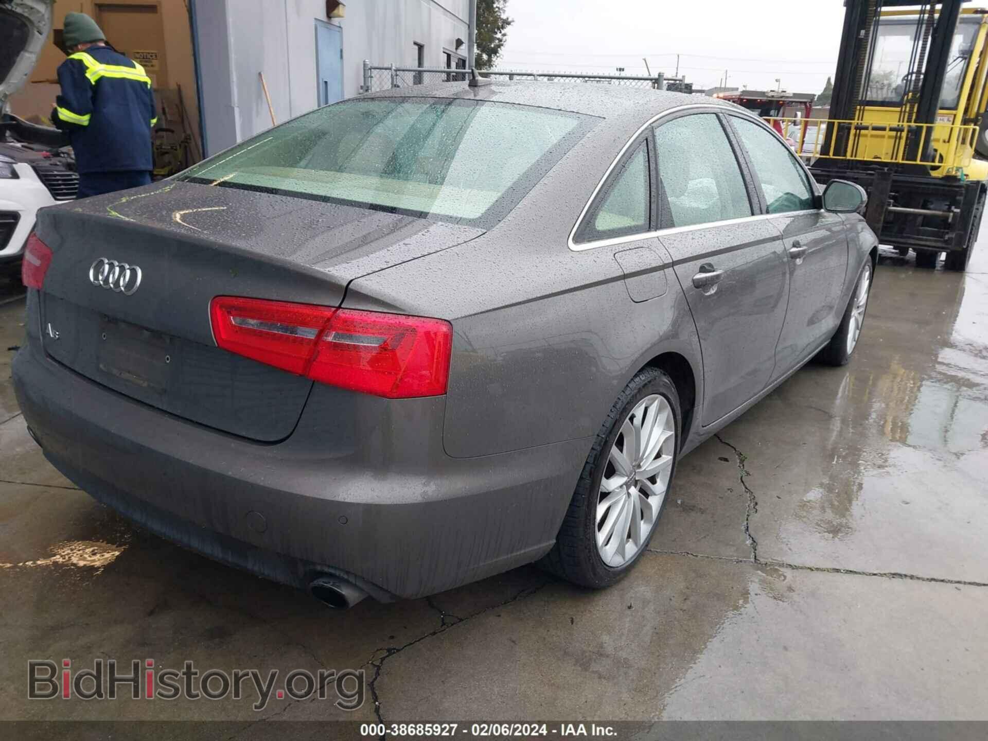 2013 AUDI A6 - VIN: WAUGFAFC0DN080488 - Фото 4