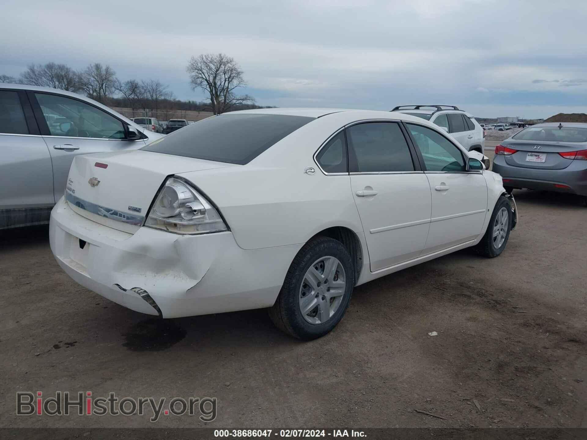 2007 CHEVROLET IMPALA - VIN: 2G1WB55K179280452 - Фото 4