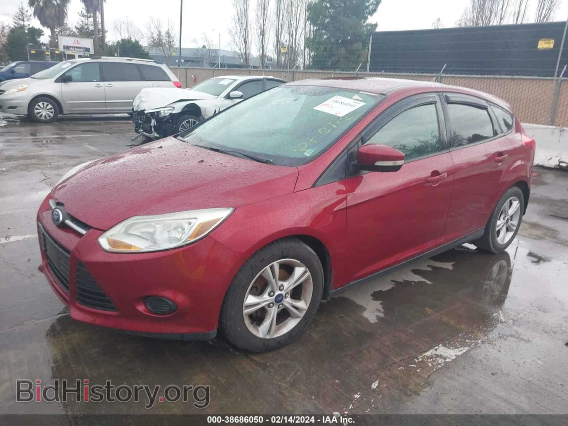 2014 FORD FOCUS - VIN: 1FADP3K25EL462045 - Фото 2