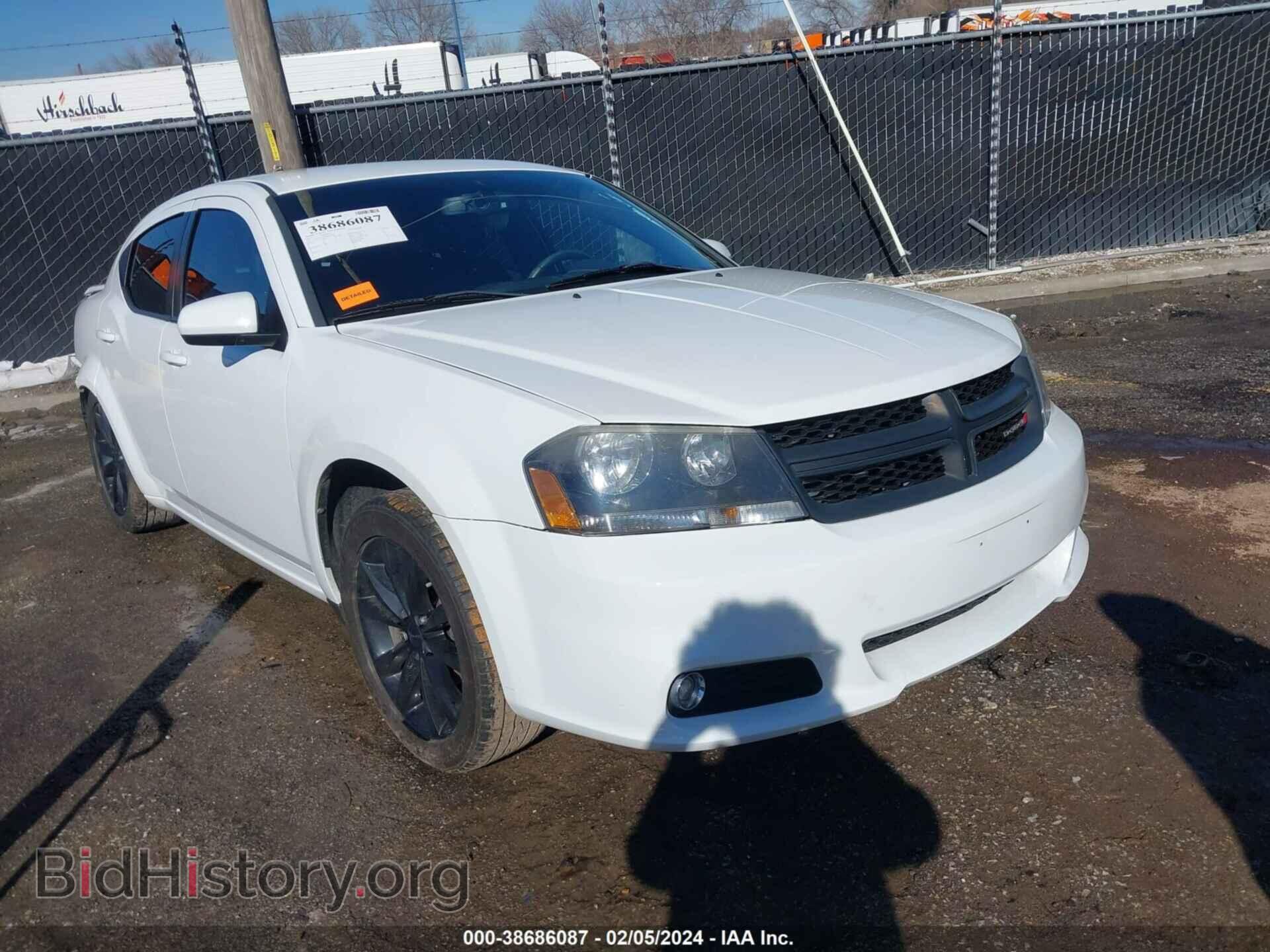 Фотография 1C3CDZCB7DN652629 - DODGE AVENGER 2013