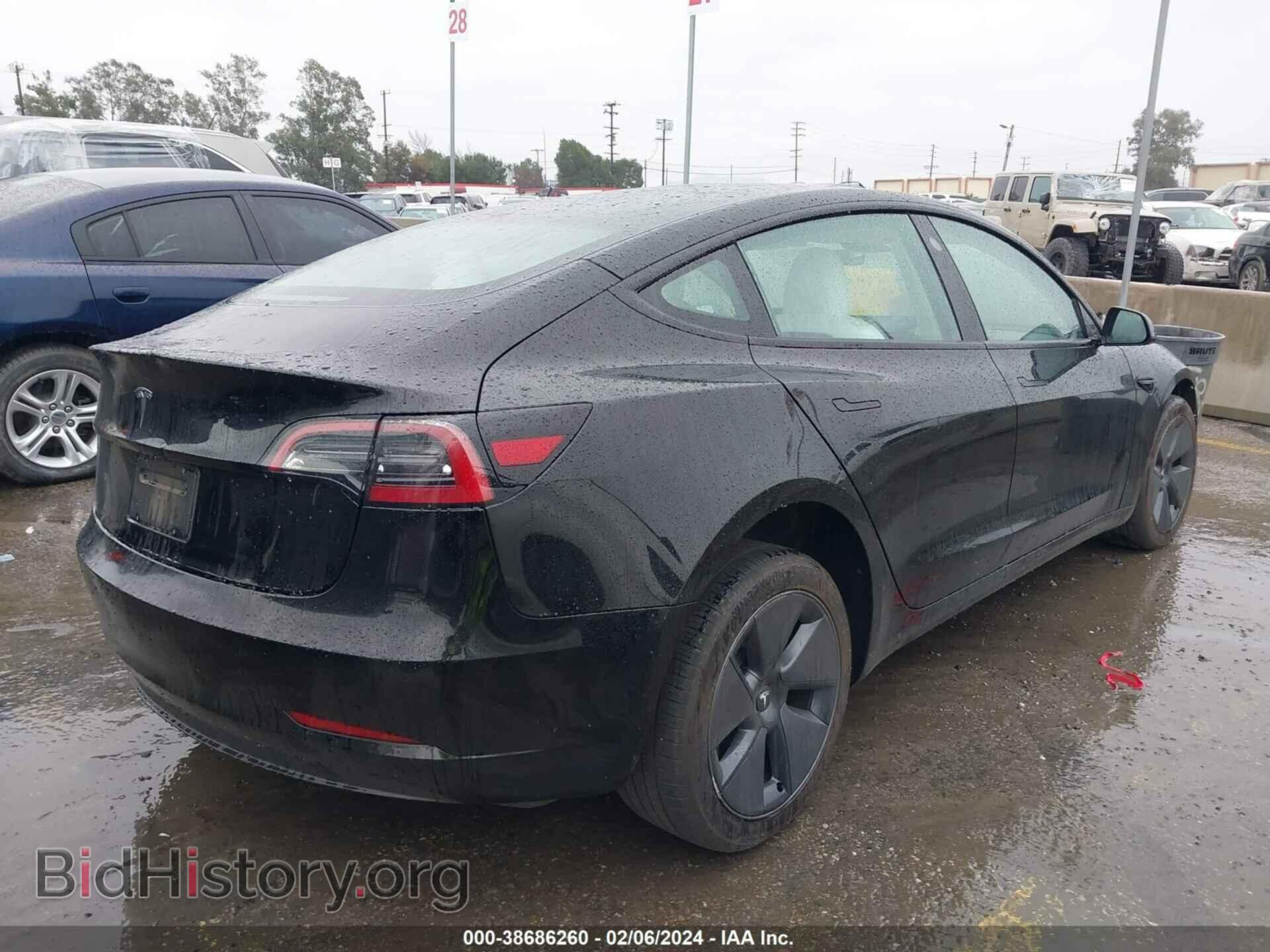 2023 TESLA MODEL 3 - VIN: 5YJ3E1EA2PF655178 - Фото 4