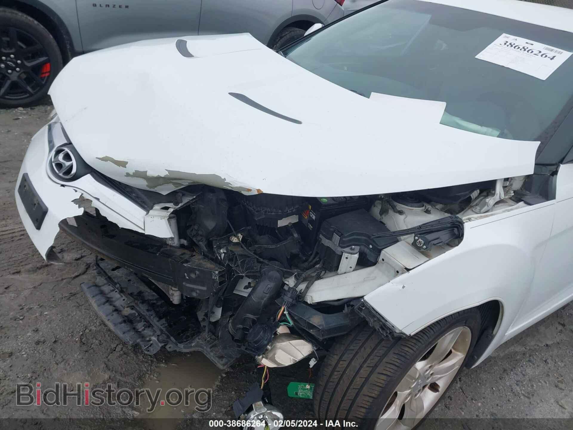 2012 HYUNDAI VELOSTER - VIN: KMHTC6AD2CU019411 - Фото 14