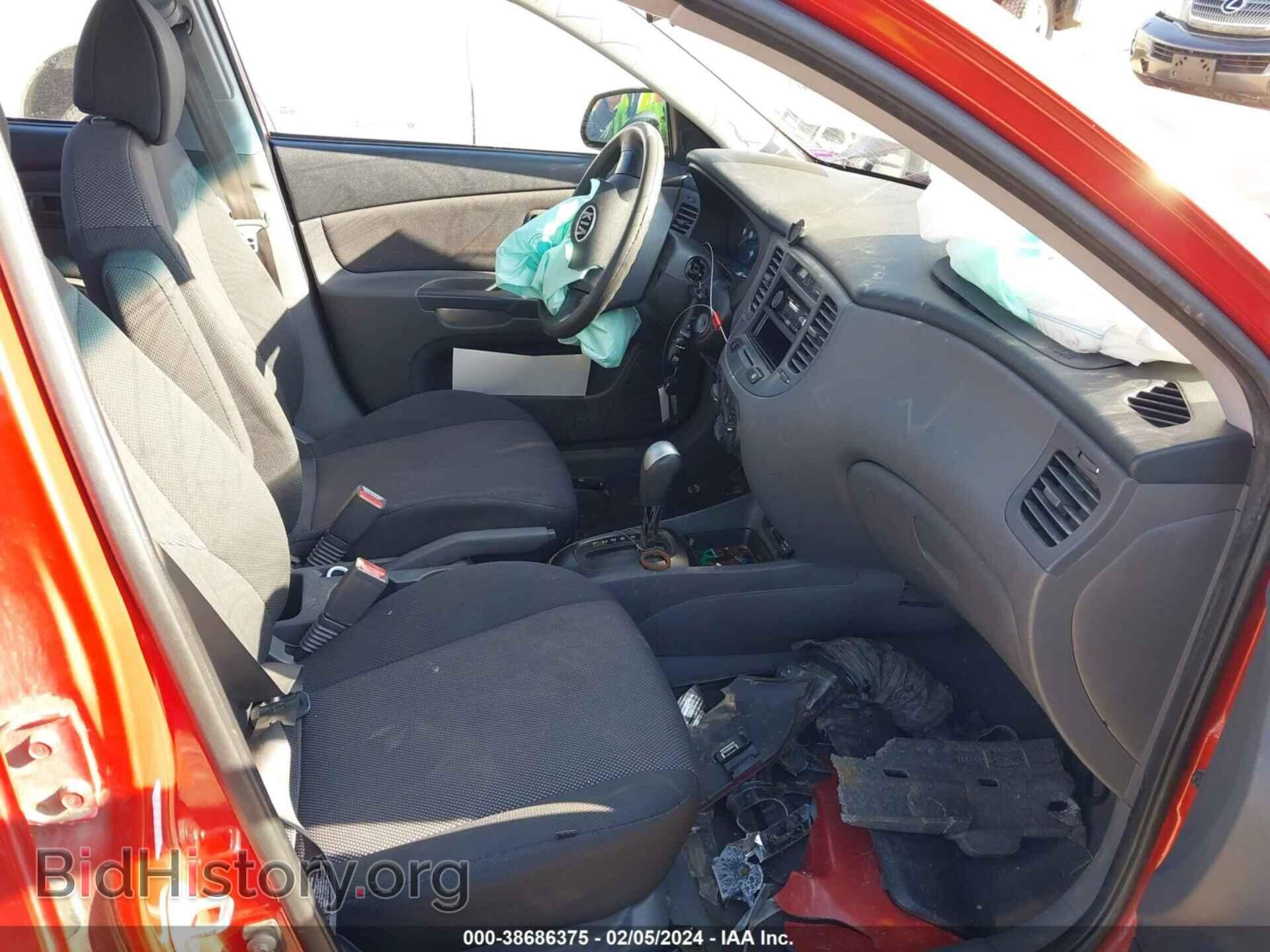 2008 KIA RIO - VIN: KNADE123686344065 - Фото 5