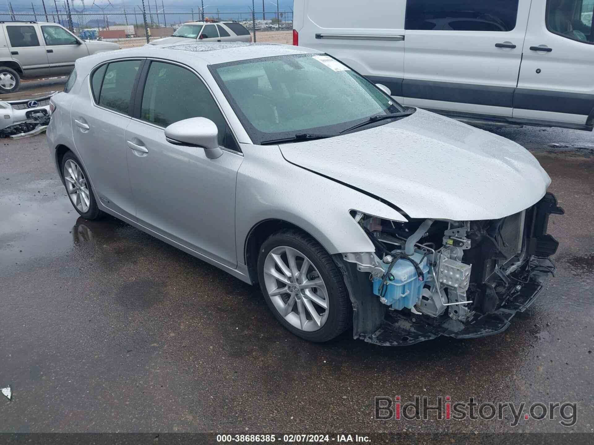 Photo JTHKD5BH6B2039520 - LEXUS CT 200H 2011