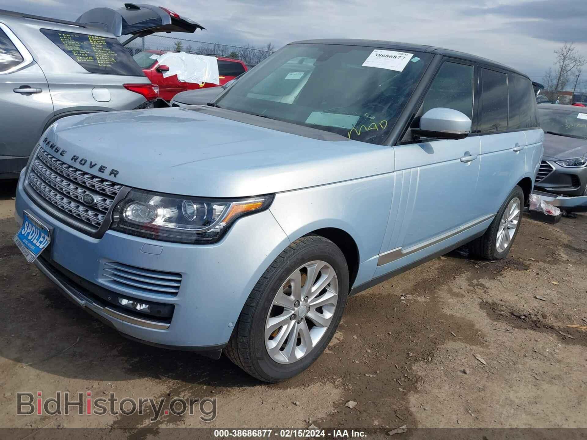 2015 LAND ROVER RANGE ROVER - VIN: SALGS2VF1FA226335 - Фото 2