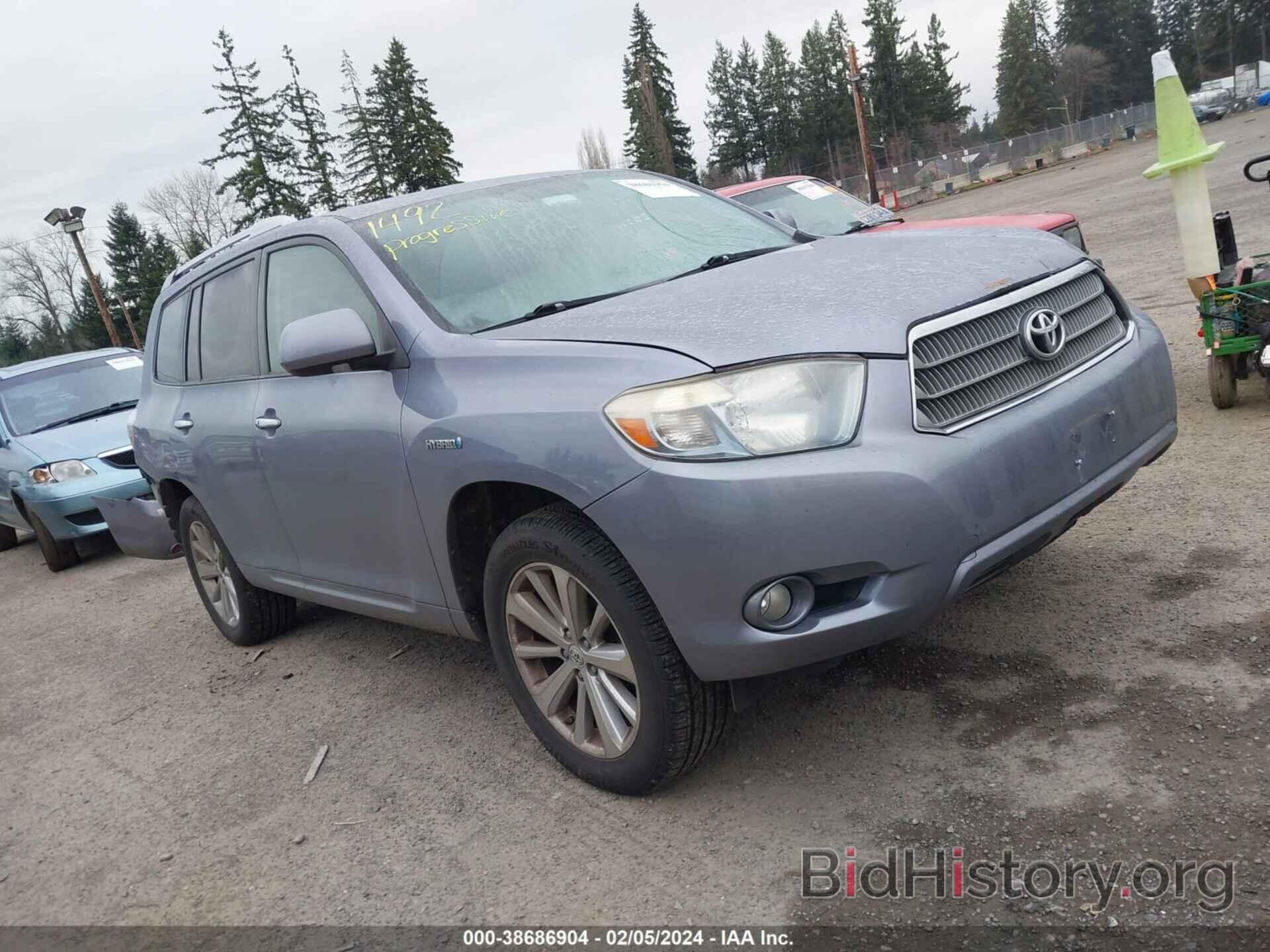 Photo JTEEW44A182012975 - TOYOTA HIGHLANDER HYBRID 2008