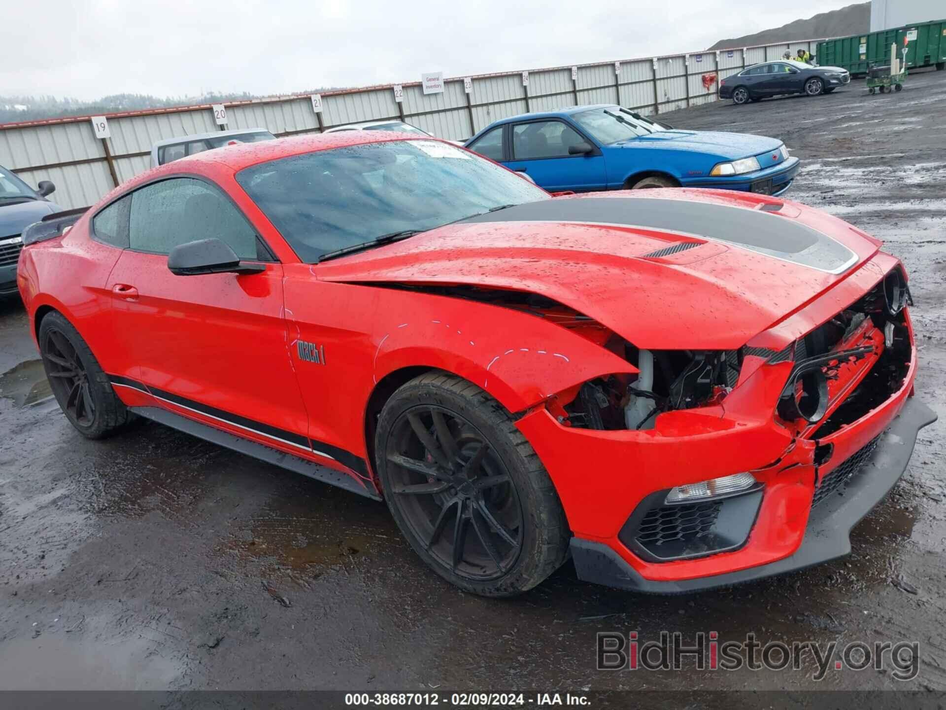 Photo 1FA6P8R0XM5550781 - FORD MUSTANG 2021
