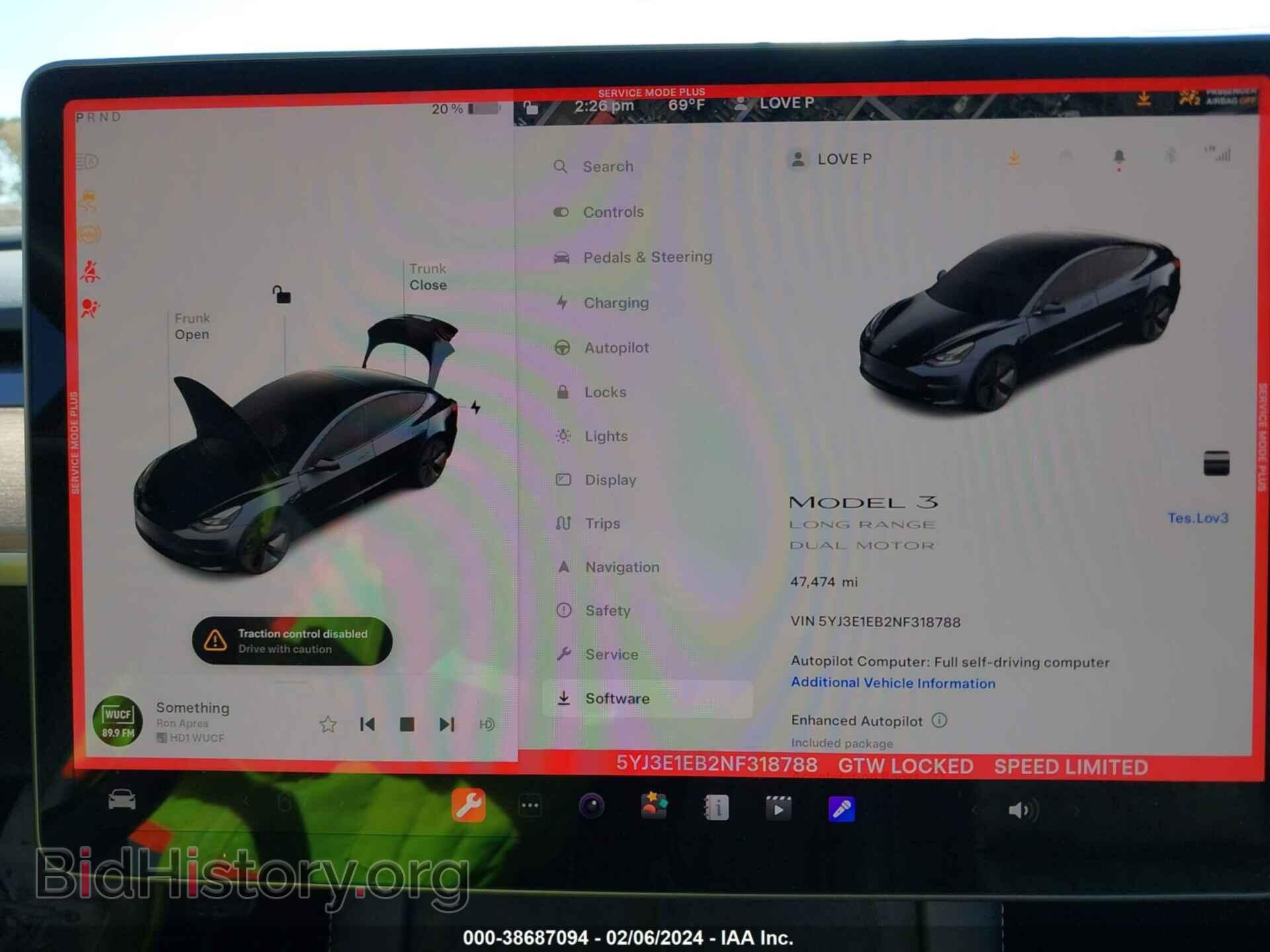 2022 TESLA MODEL 3 - VIN: 5YJ3E1EB2NF318788 - Фото 7