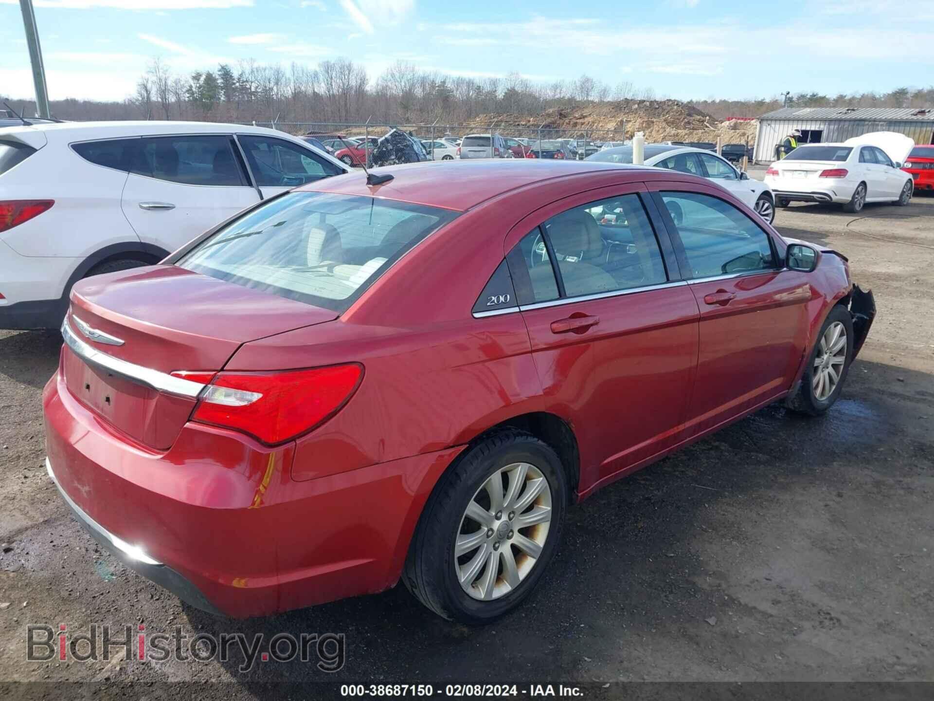 2013 CHRYSLER 200 - VIN: 1C3CCBBB0DN545143 - Фото 4