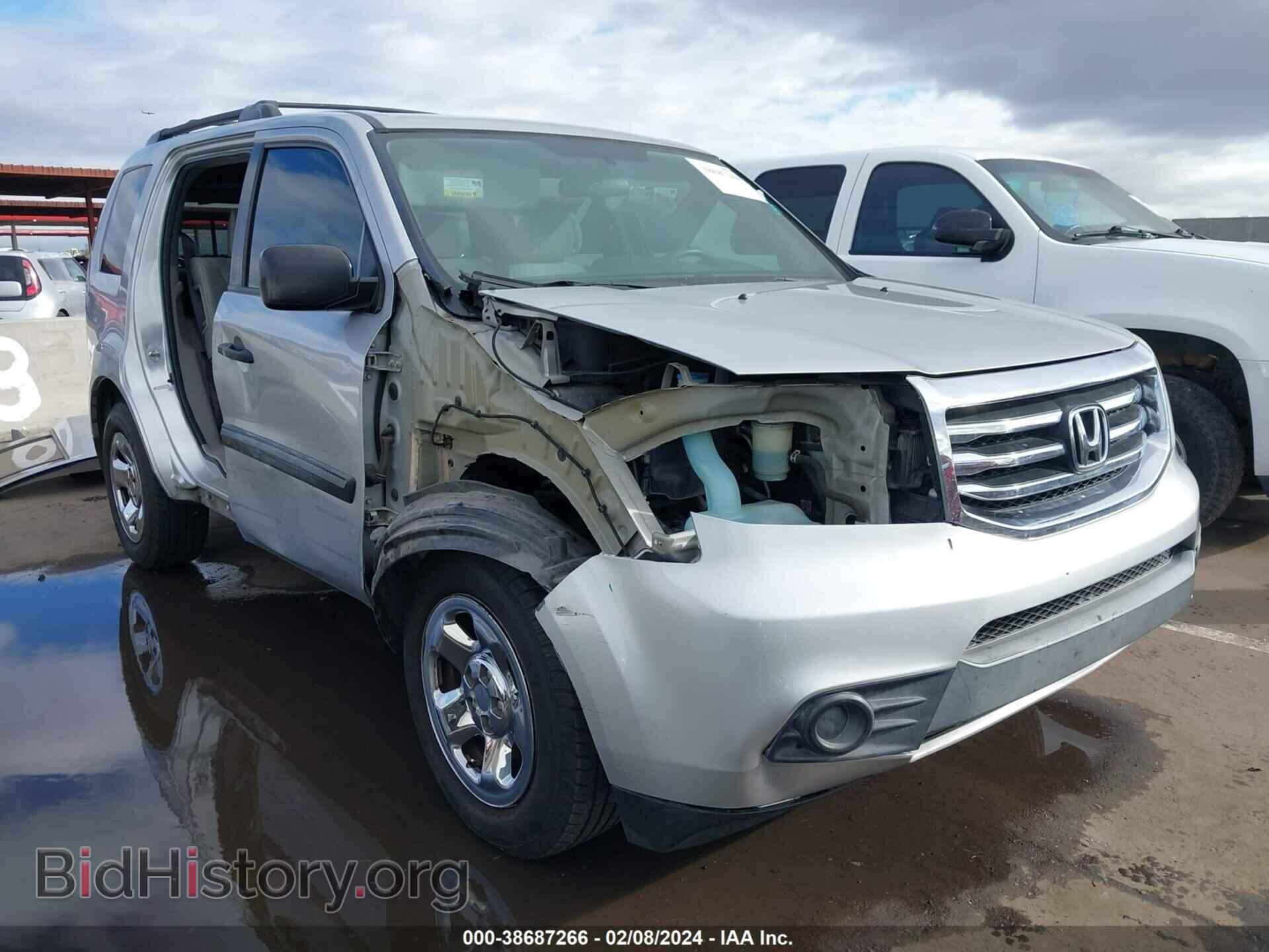 Фотография 5FNYF3H23DB017746 - HONDA PILOT 2013