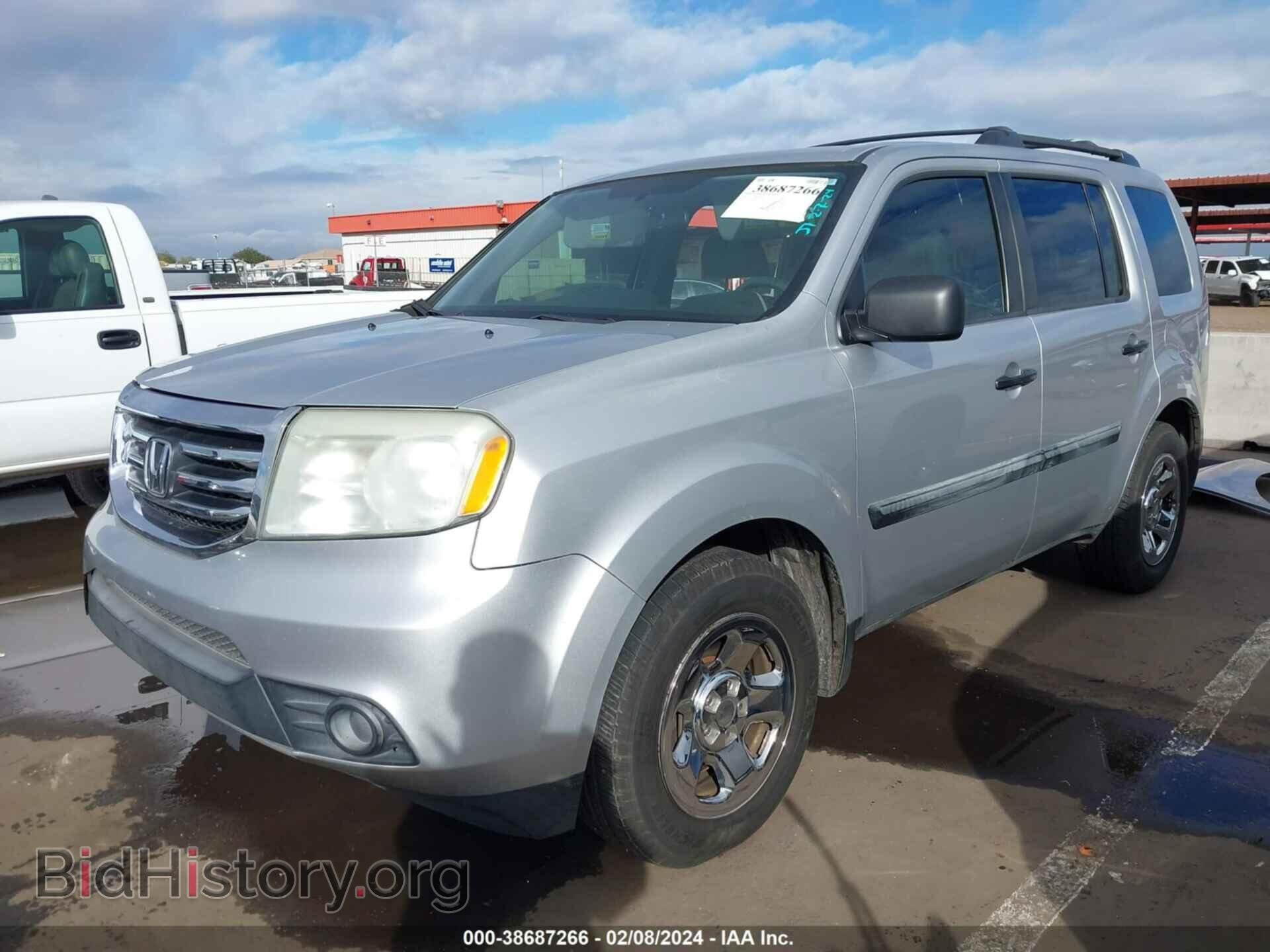 2013 HONDA PILOT - VIN: 5FNYF3H23DB017746 - Фото 2
