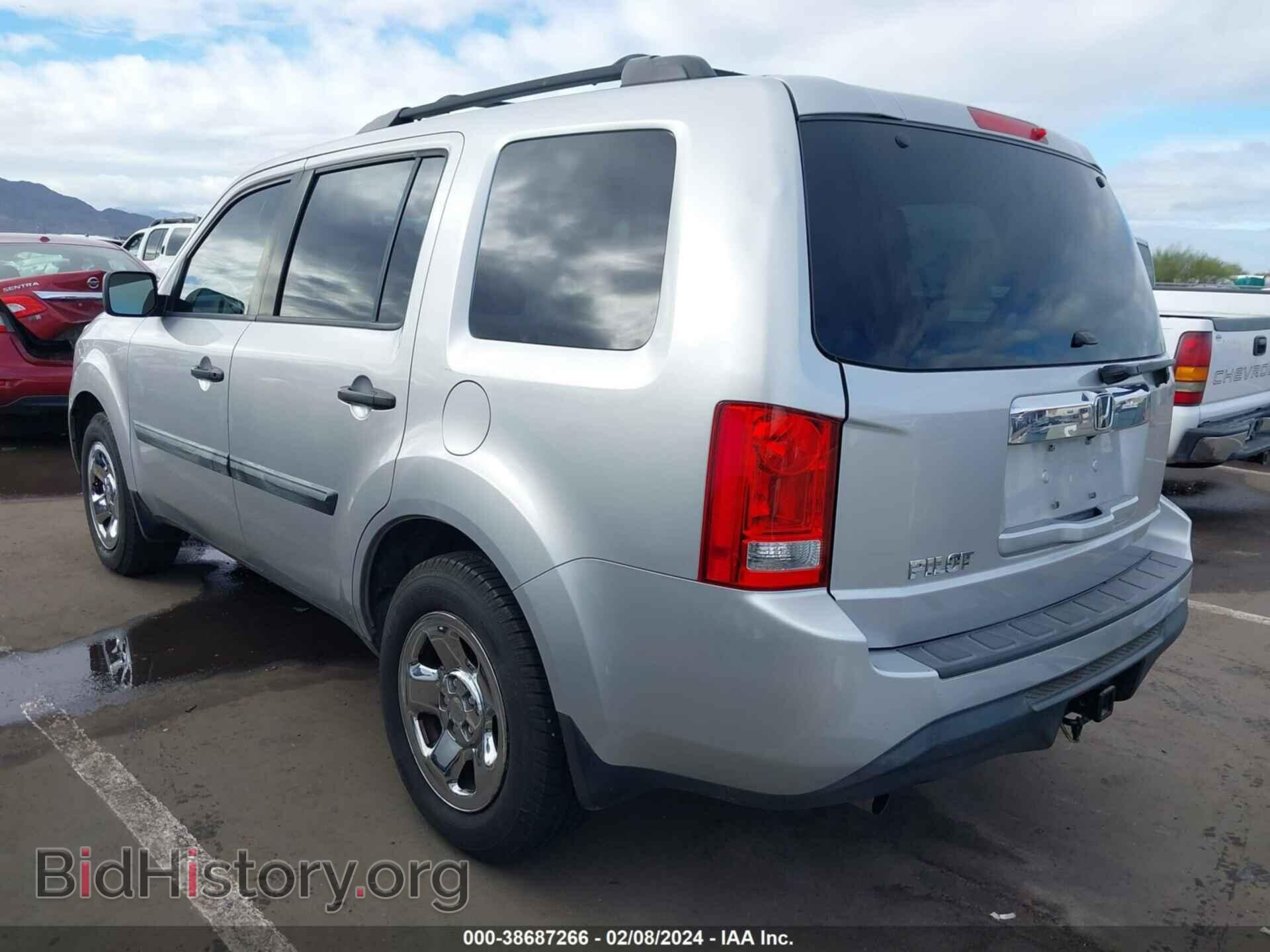 2013 HONDA PILOT - VIN: 5FNYF3H23DB017746 - Фото 3
