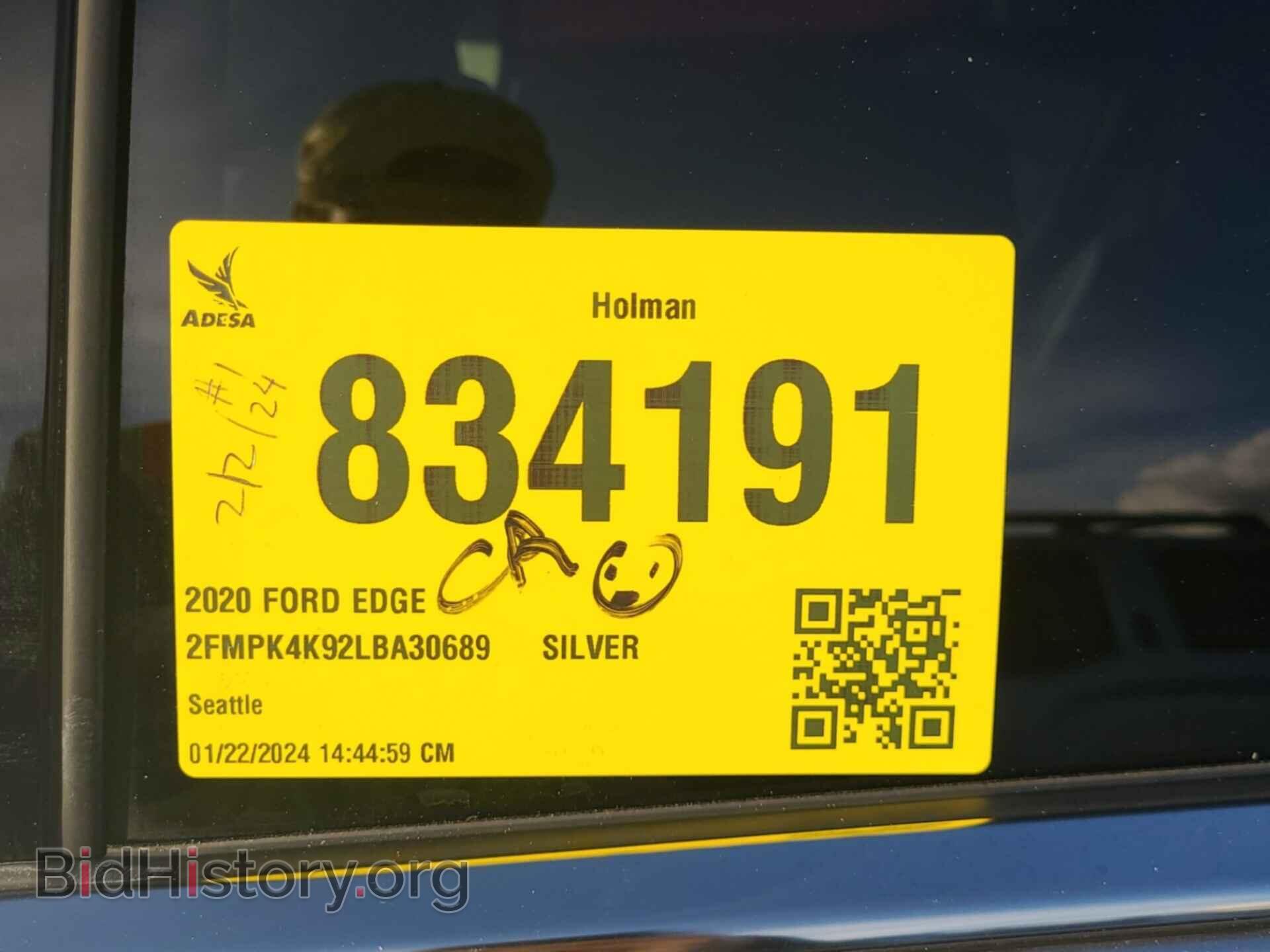 2020 FORD EDGE - VIN: 2FMPK4K92LBA30689 - Фото 36