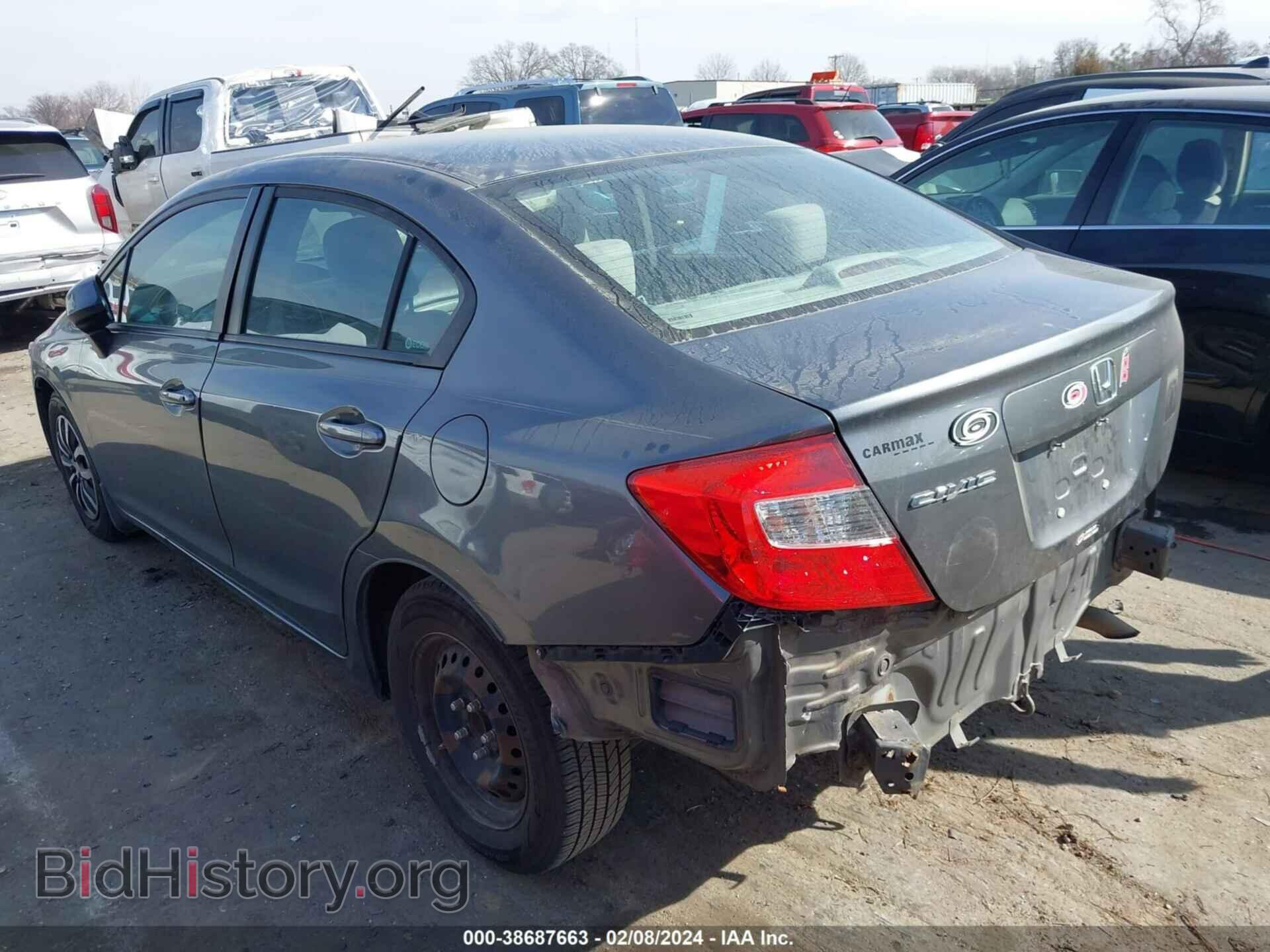 2012 HONDA CIVIC - VIN: 19XFB2F59CE045307 - Photo 3