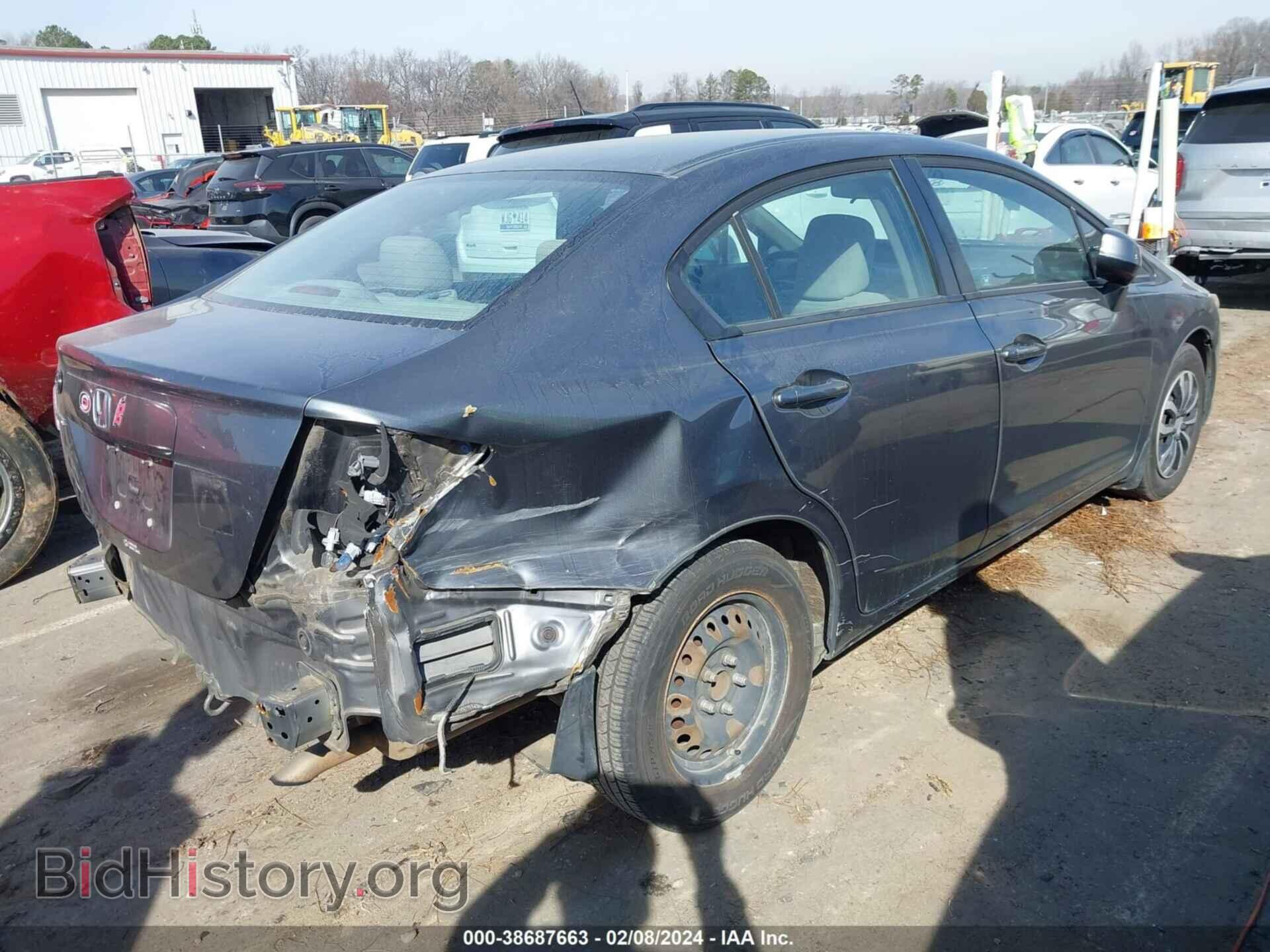 2012 HONDA CIVIC - VIN: 19XFB2F59CE045307 - Photo 4