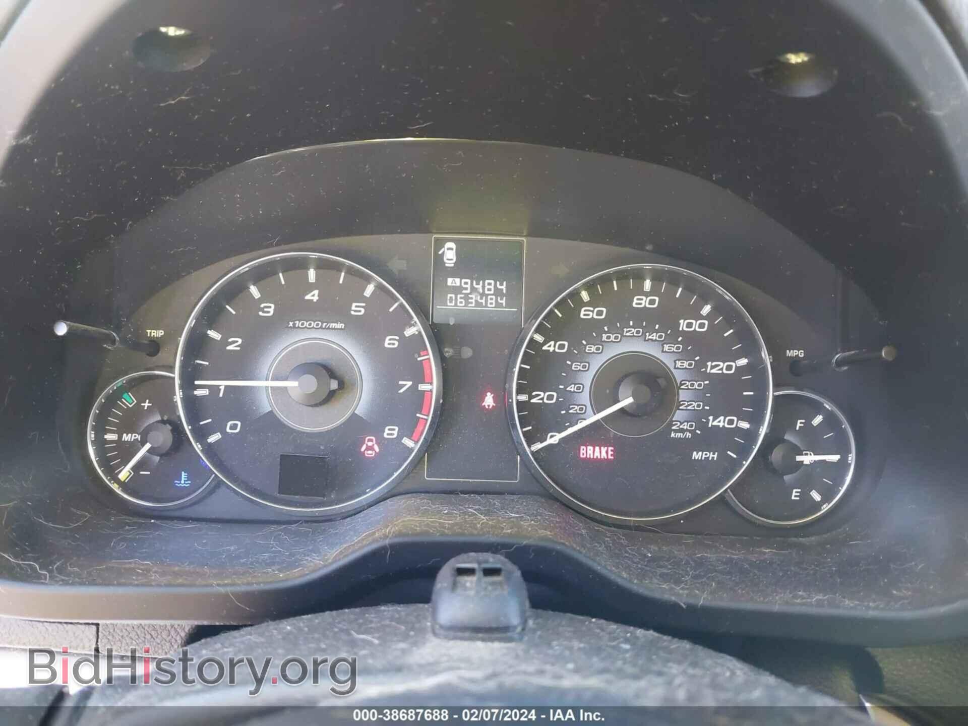 2010 SUBARU OUTBACK - VIN: 4S4BRBCC6A1383627 - Фото 7