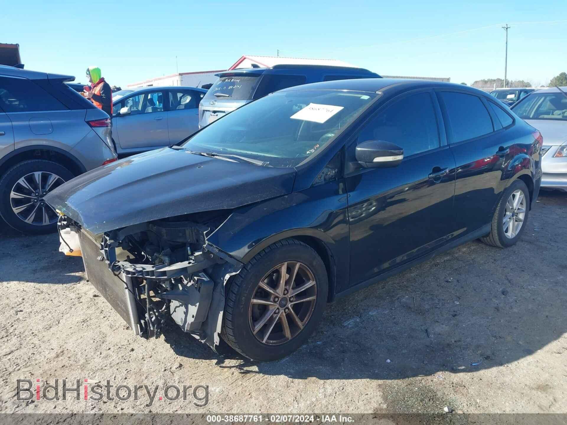2015 FORD FOCUS - VIN: 1FADP3F24FL366094 - Фото 2
