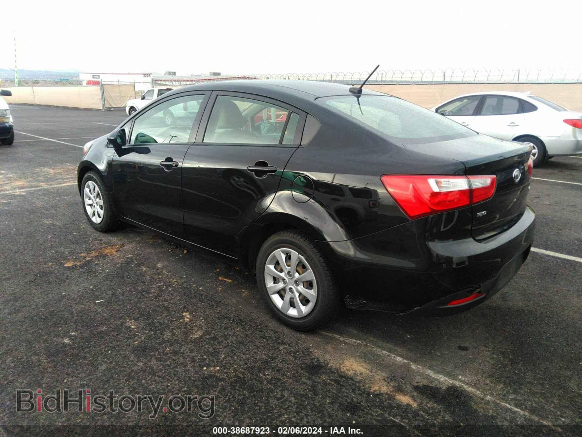 2013 KIA RIO - VIN: KNADM4A39D6112009 - Фото 3