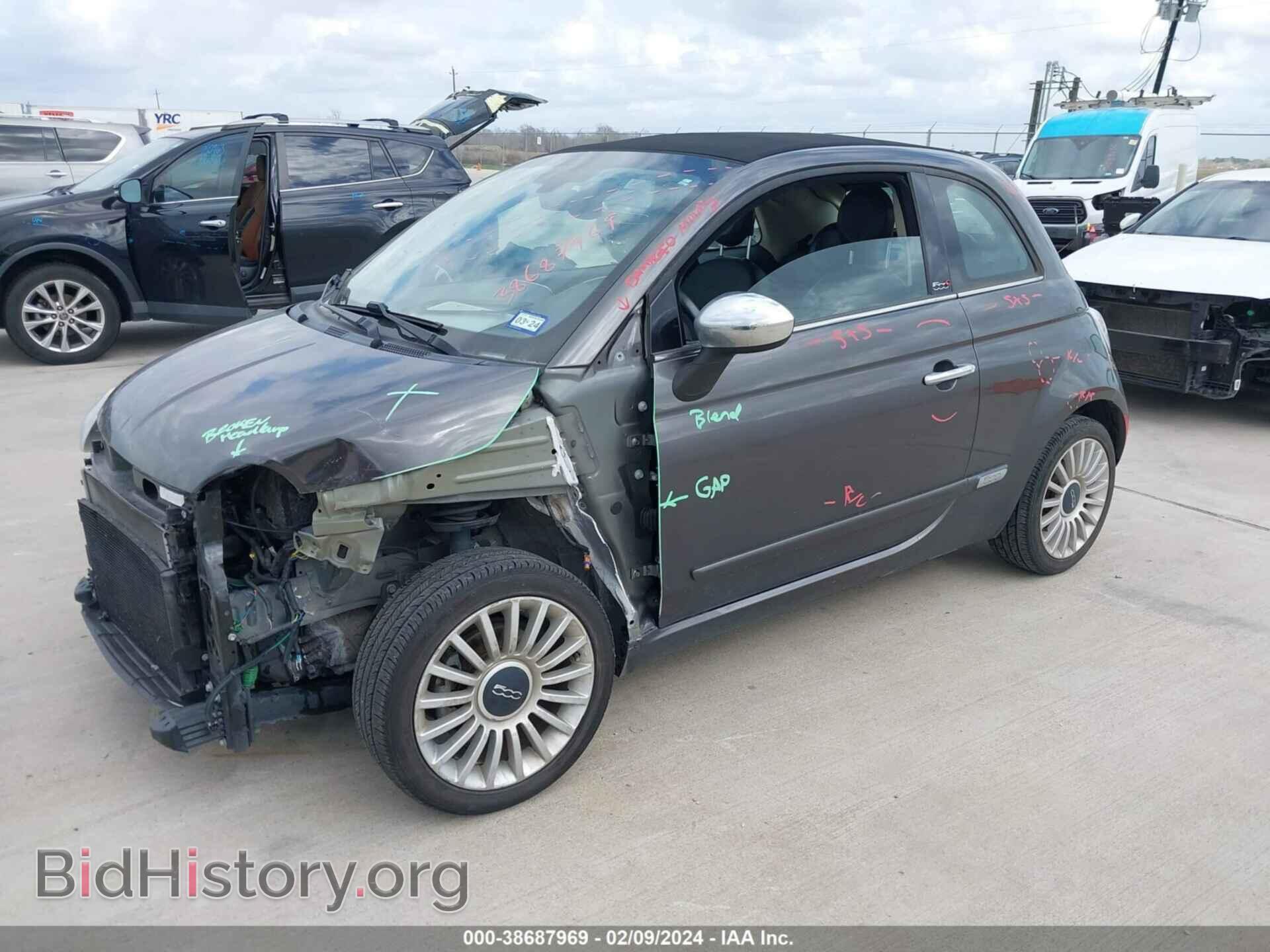 2017 FIAT 500C - VIN: 3C3CFFER4HT698217 - Photo 2