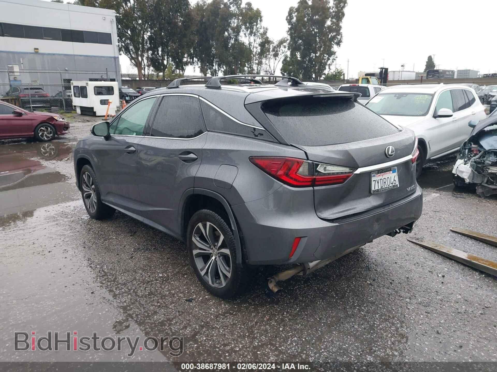 2017 LEXUS RX 350 - VIN: 2T2ZZMCA4HC062135 - Фото 3