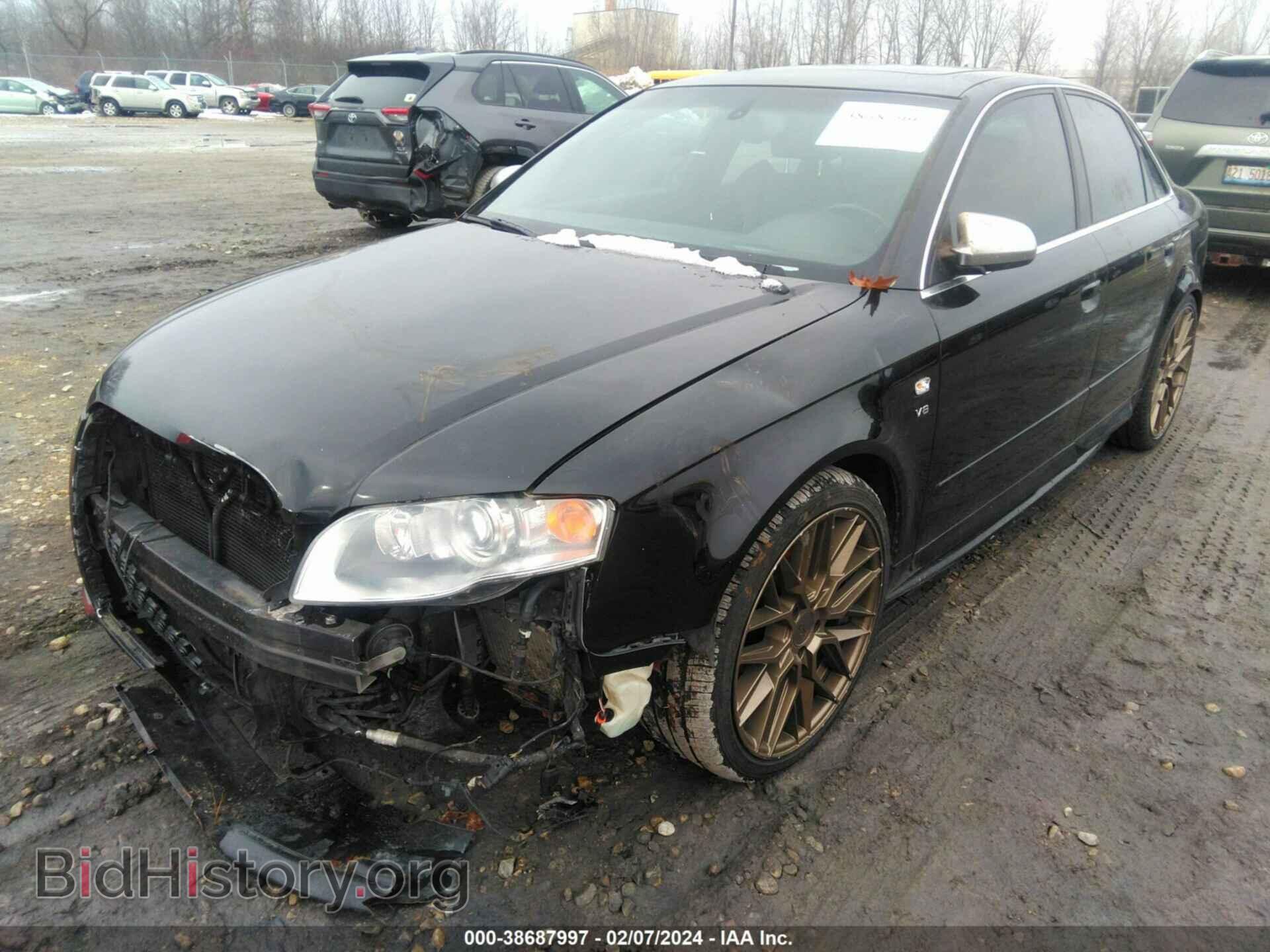 2007 AUDI S4 - VIN: WAUGL78E37A252888 - Фото 2