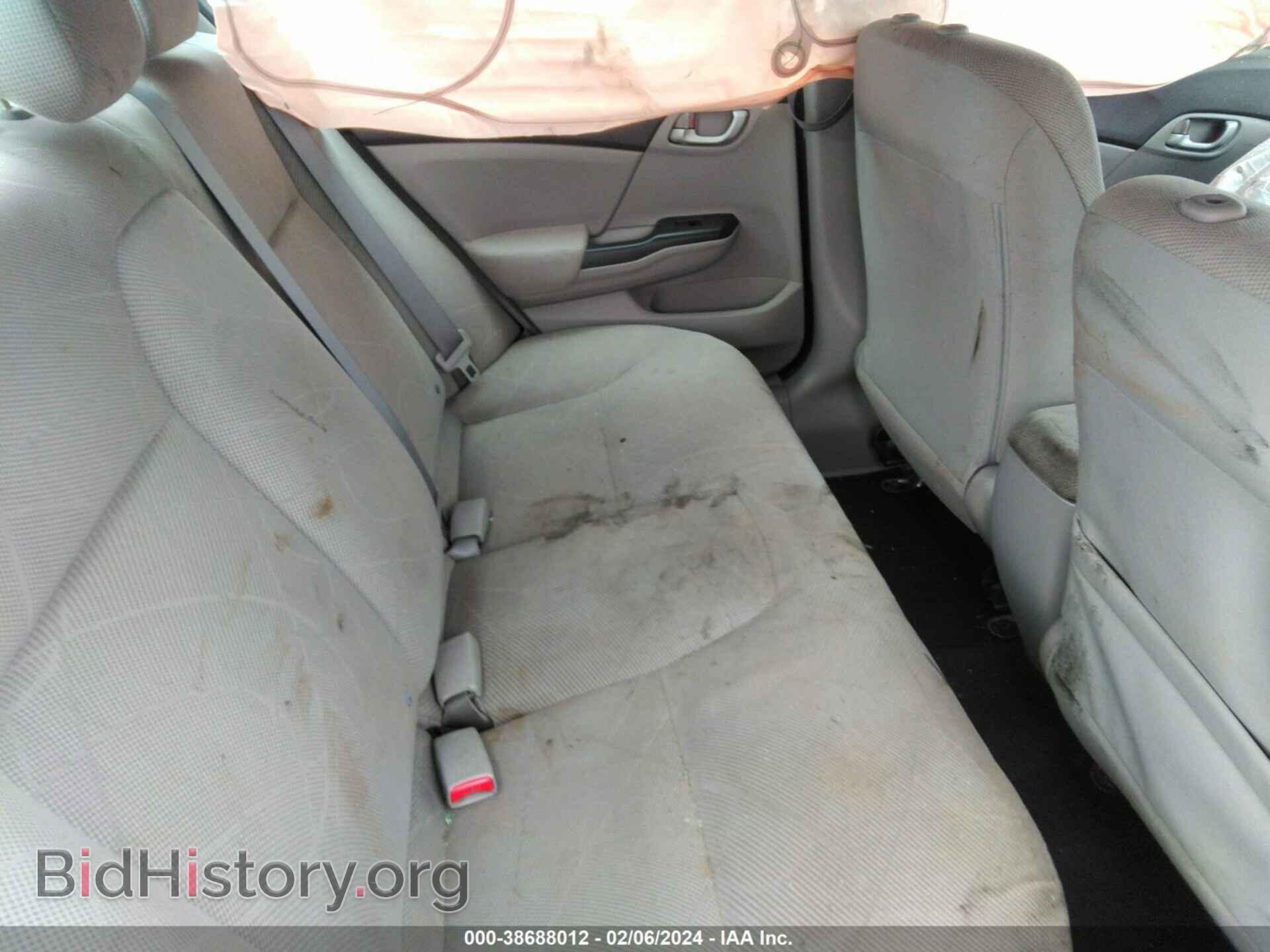 2012 HONDA CIVIC - VIN: JHMFB2F58CS005358 - Фото 8