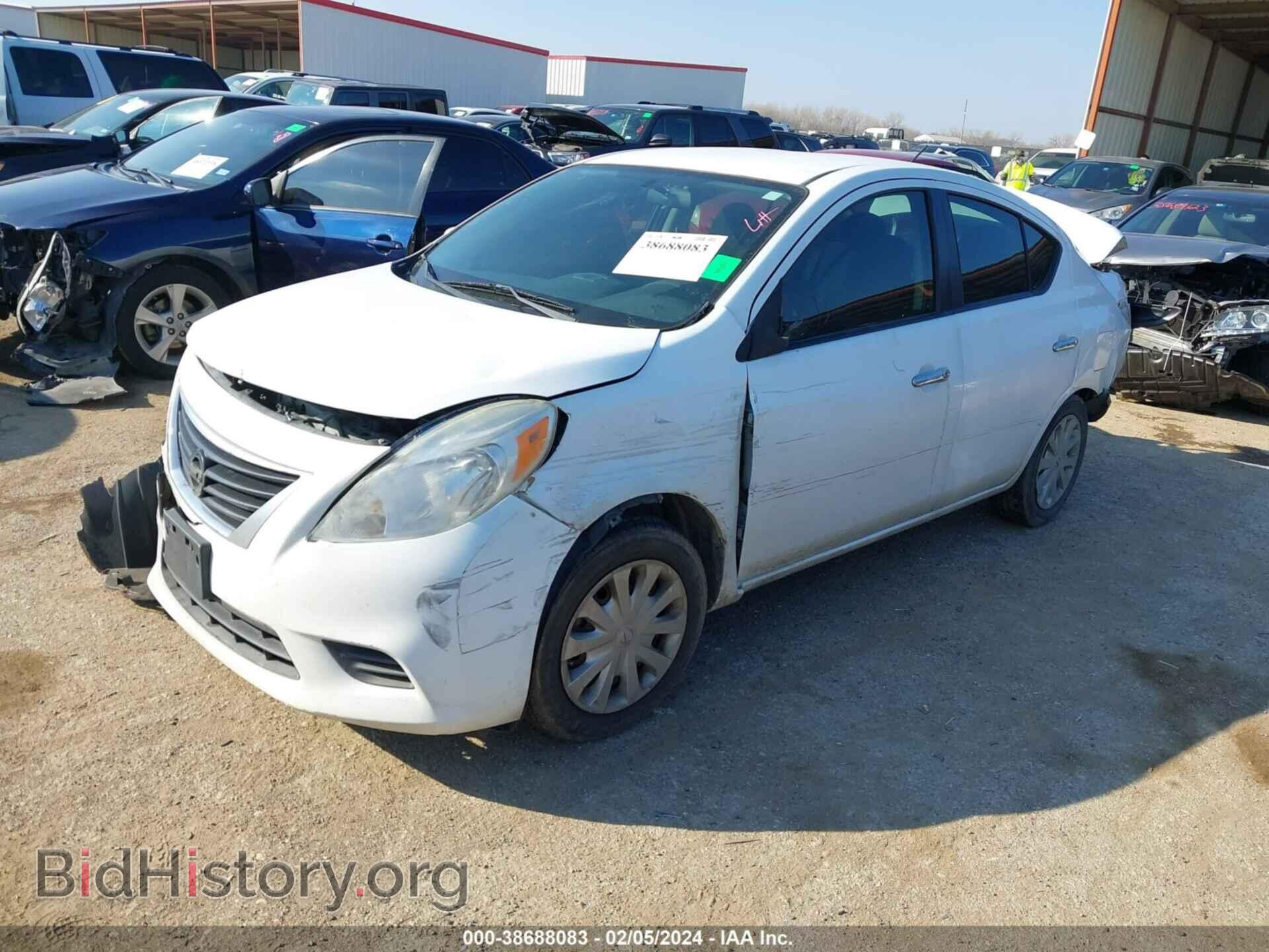 2012 NISSAN VERSA - VIN: 3N1CN7AP5CL808552 - Фото 2