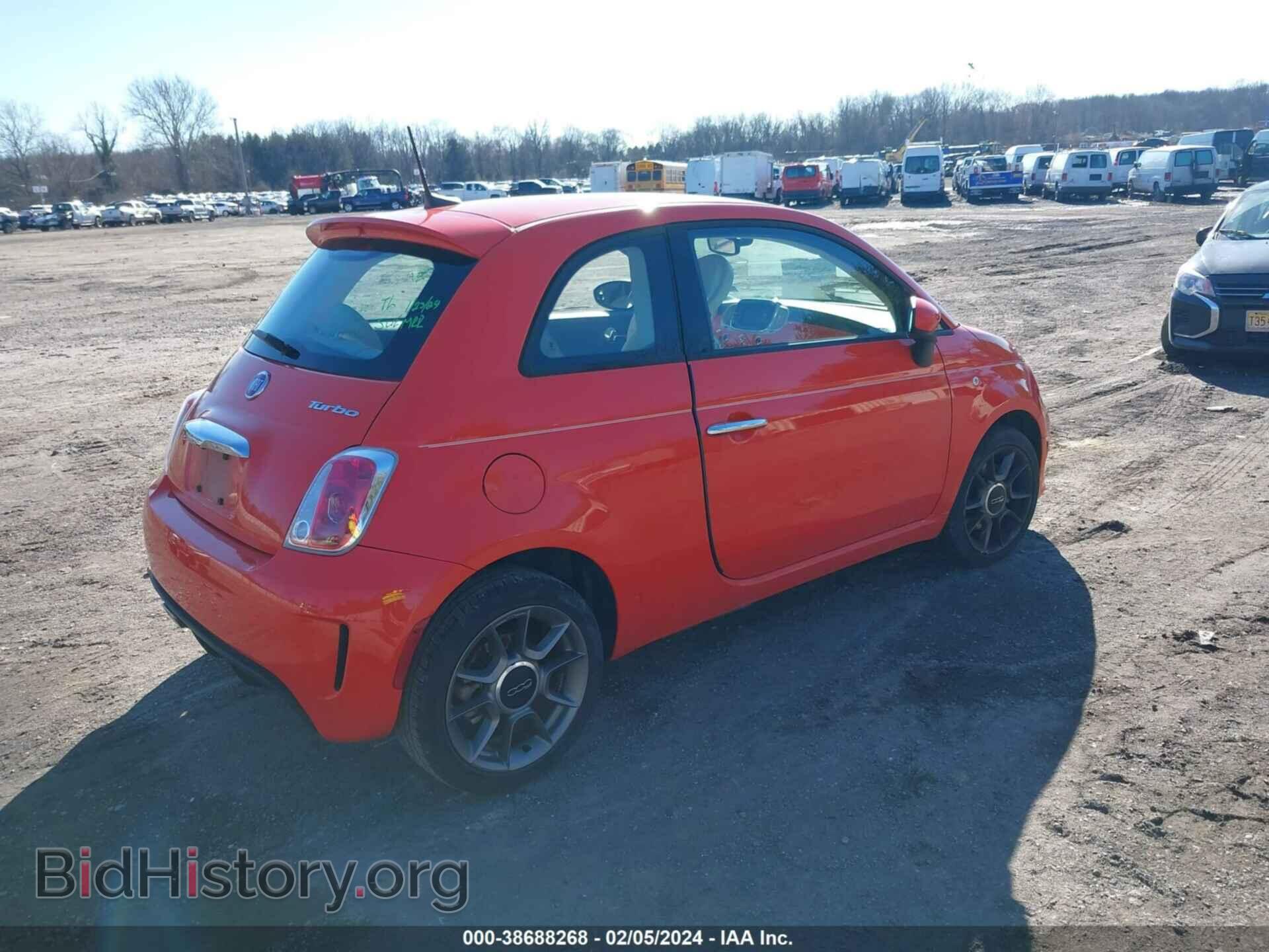 2018 FIAT 500 - VIN: 3C3CFFKH2JT526950 - Фото 4
