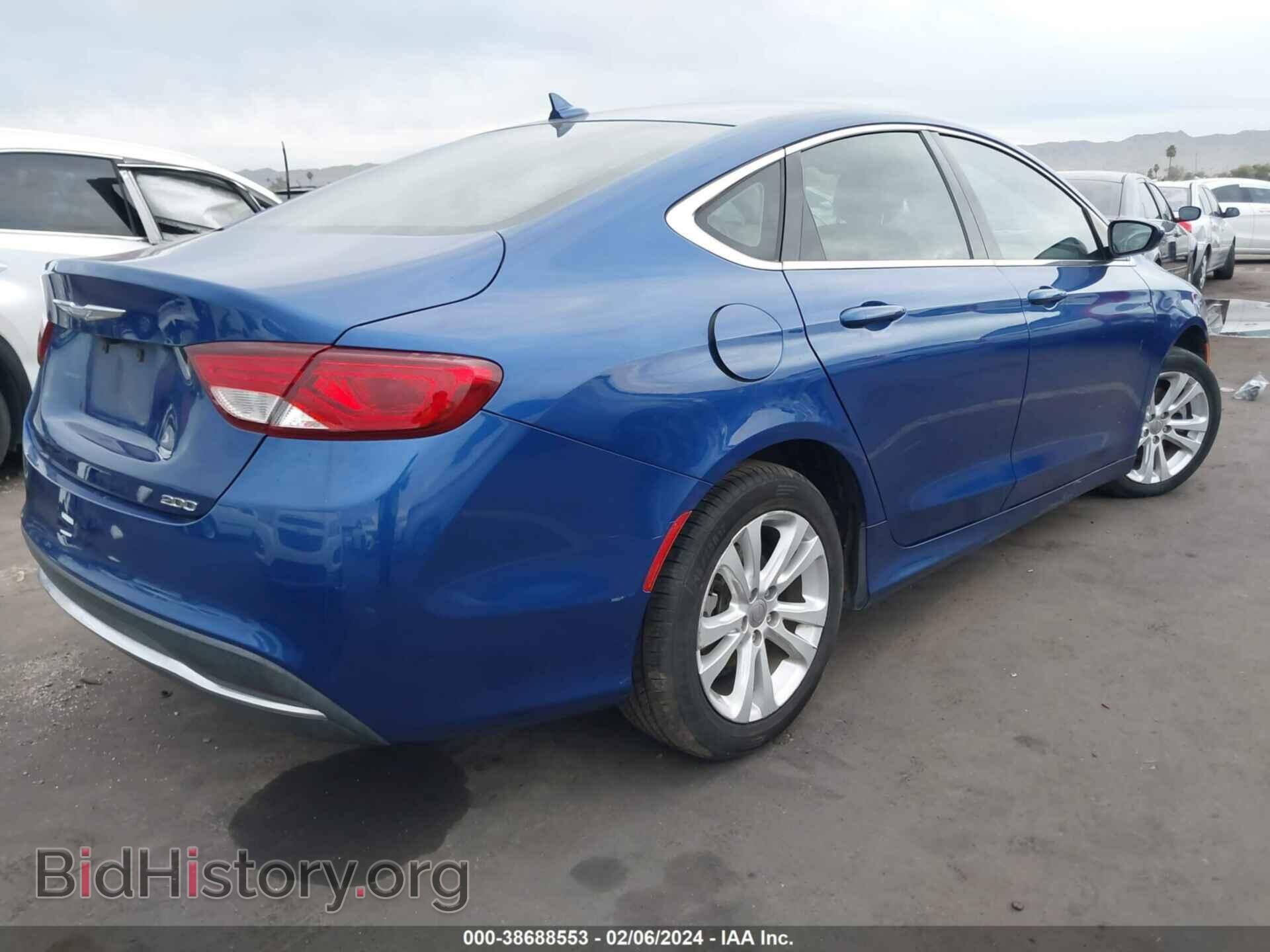 2016 CHRYSLER 200 - VIN: 1C3CCCAB4GN141774 - Фото 4
