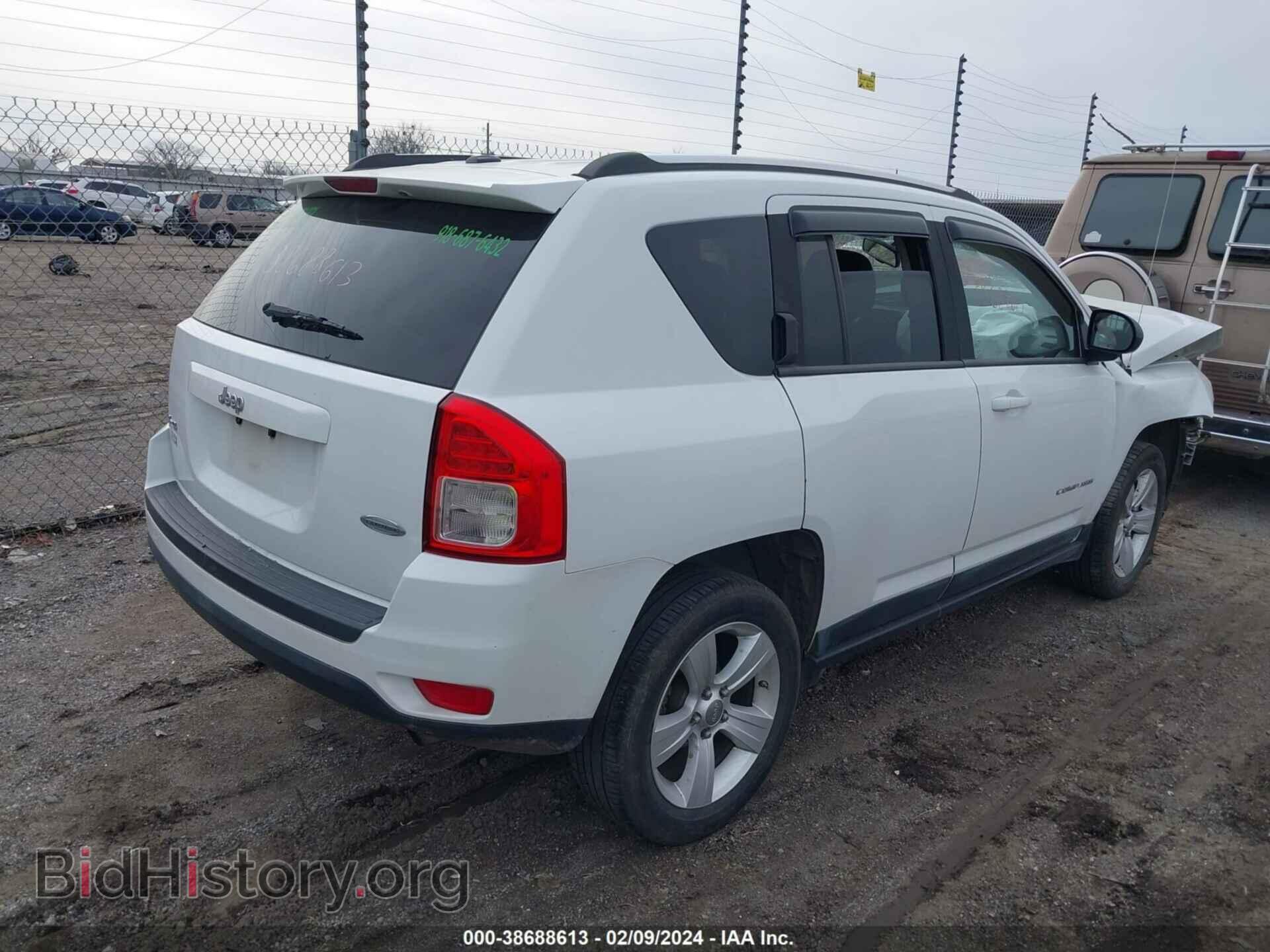 2011 JEEP COMPASS - VIN: 1J4NF1FB0BD240271 - Фото 4