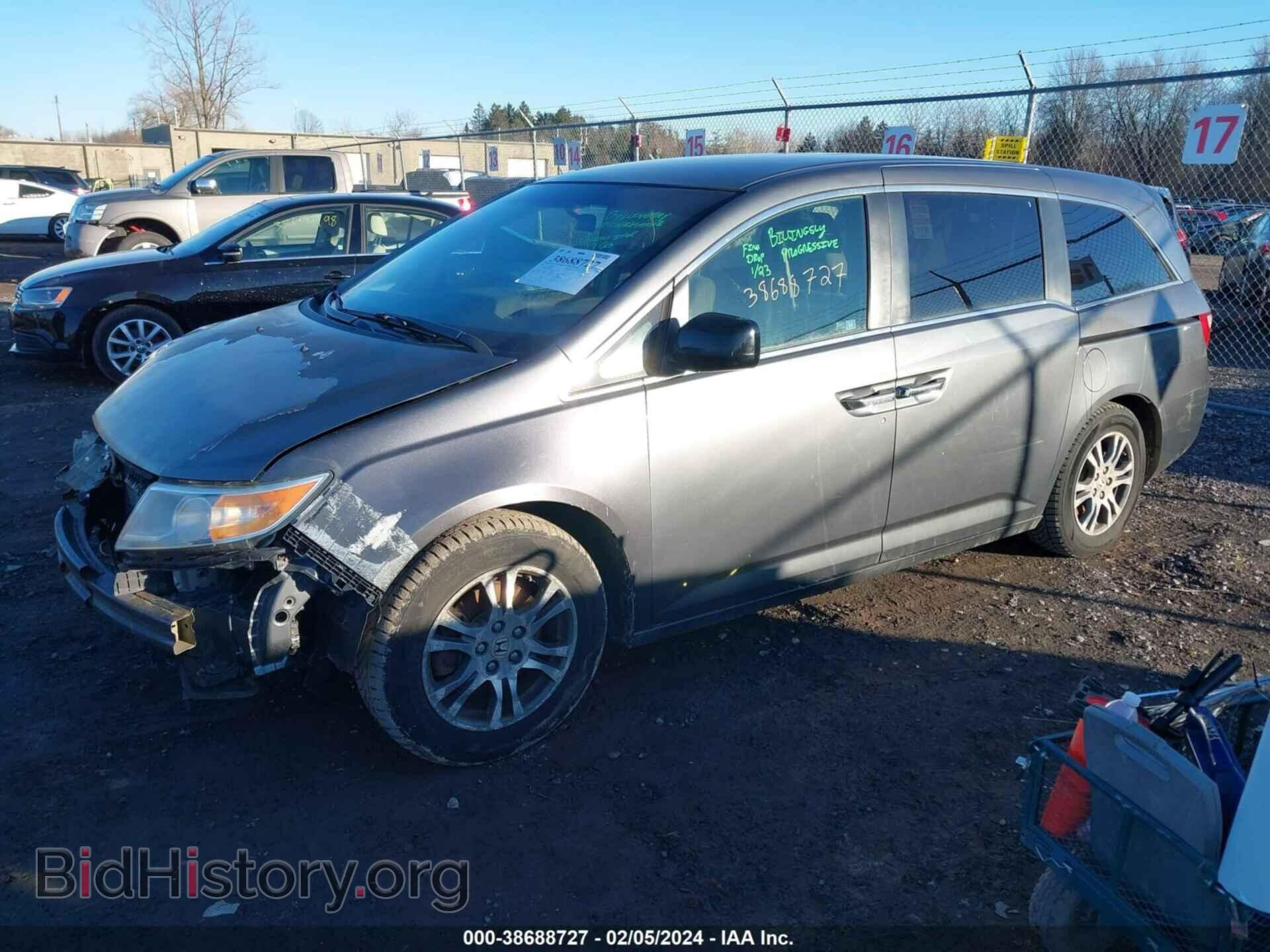 2011 HONDA ODYSSEY - VIN: 5FNRL5H4XBB019212 - Фото 2