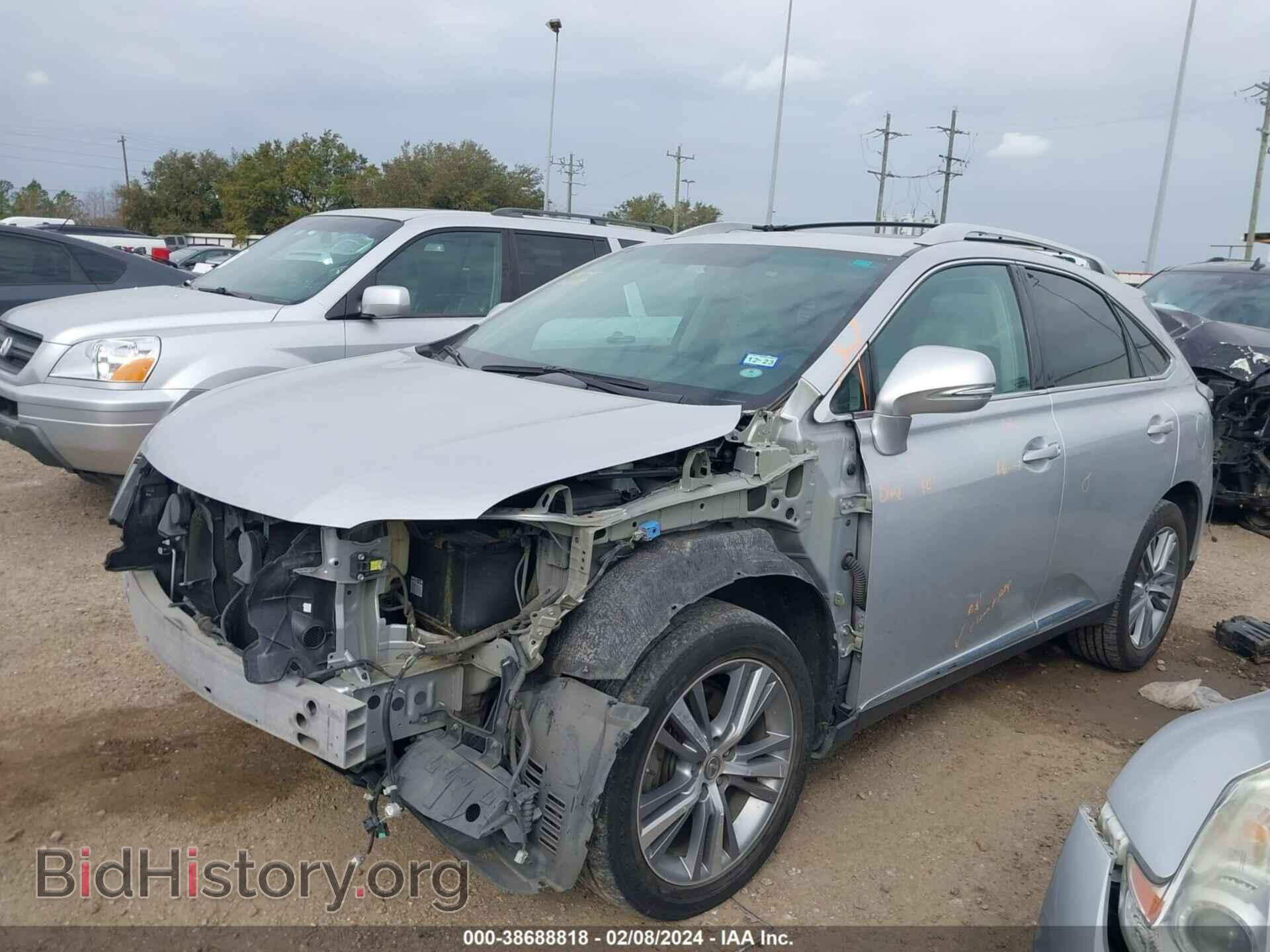 2015 LEXUS RX 350 - VIN: 2T2BK1BA2FC321448 - Фото 2
