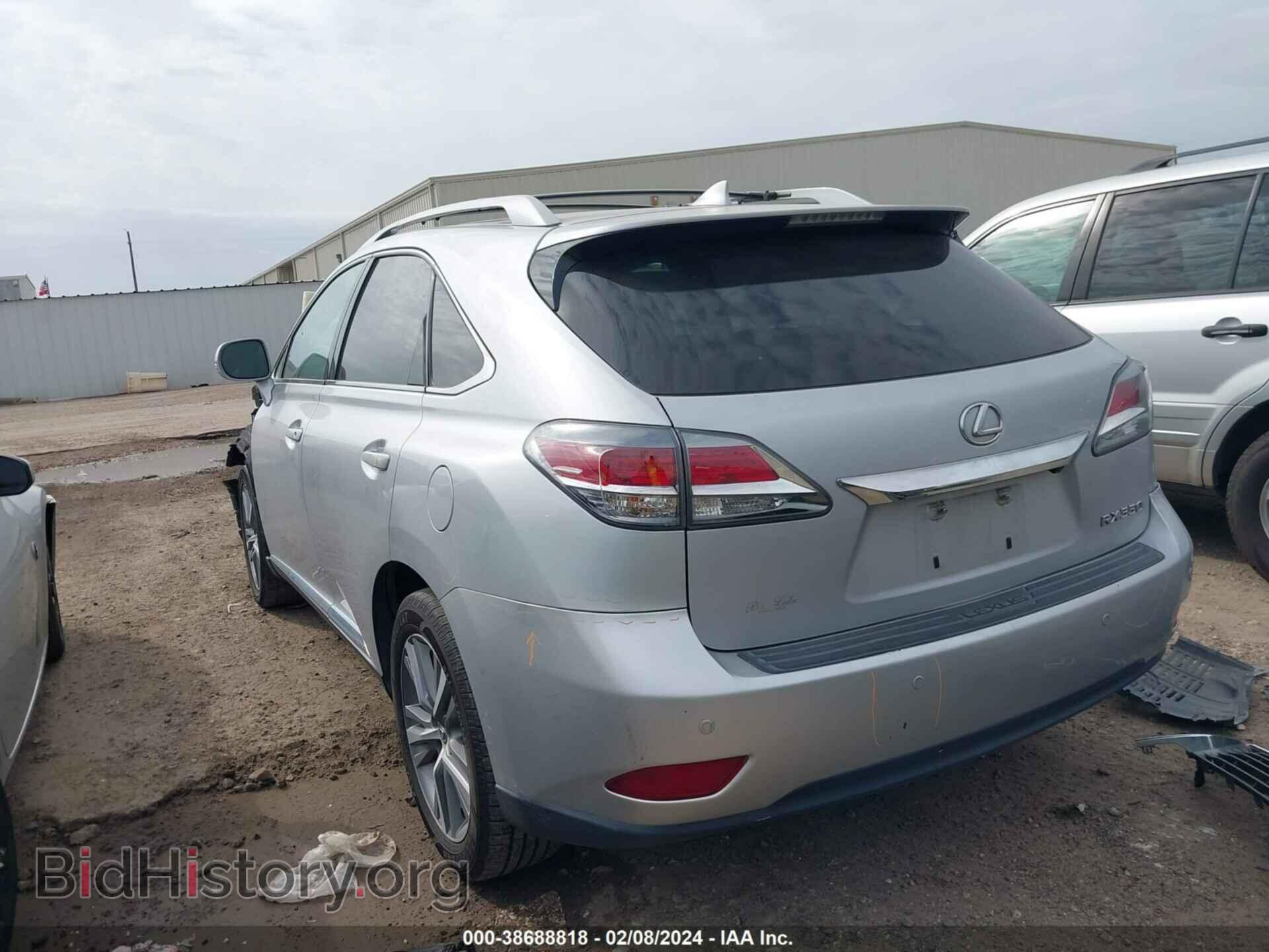 2015 LEXUS RX 350 - VIN: 2T2BK1BA2FC321448 - Фото 3