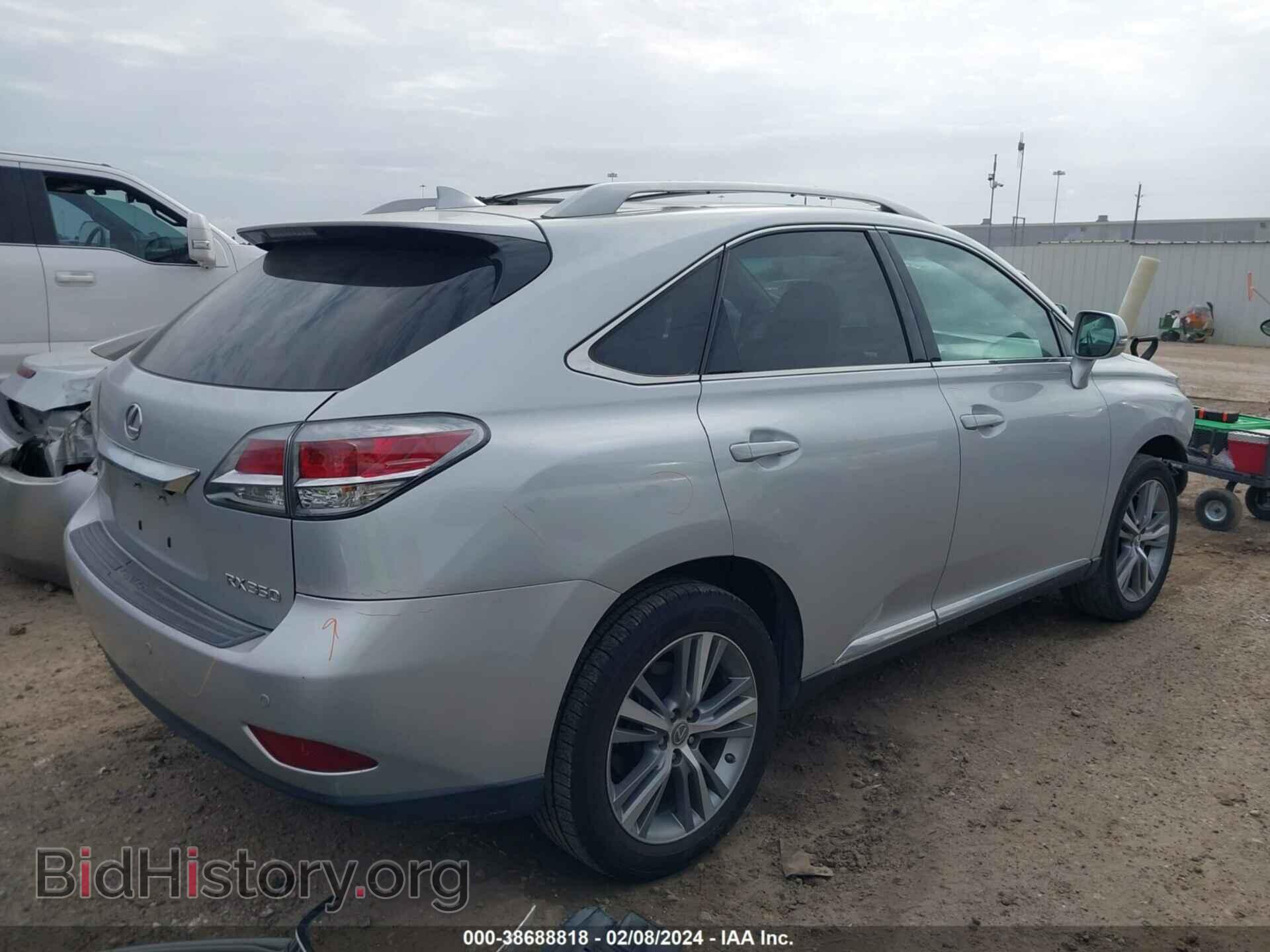 2015 LEXUS RX 350 - VIN: 2T2BK1BA2FC321448 - Фото 4