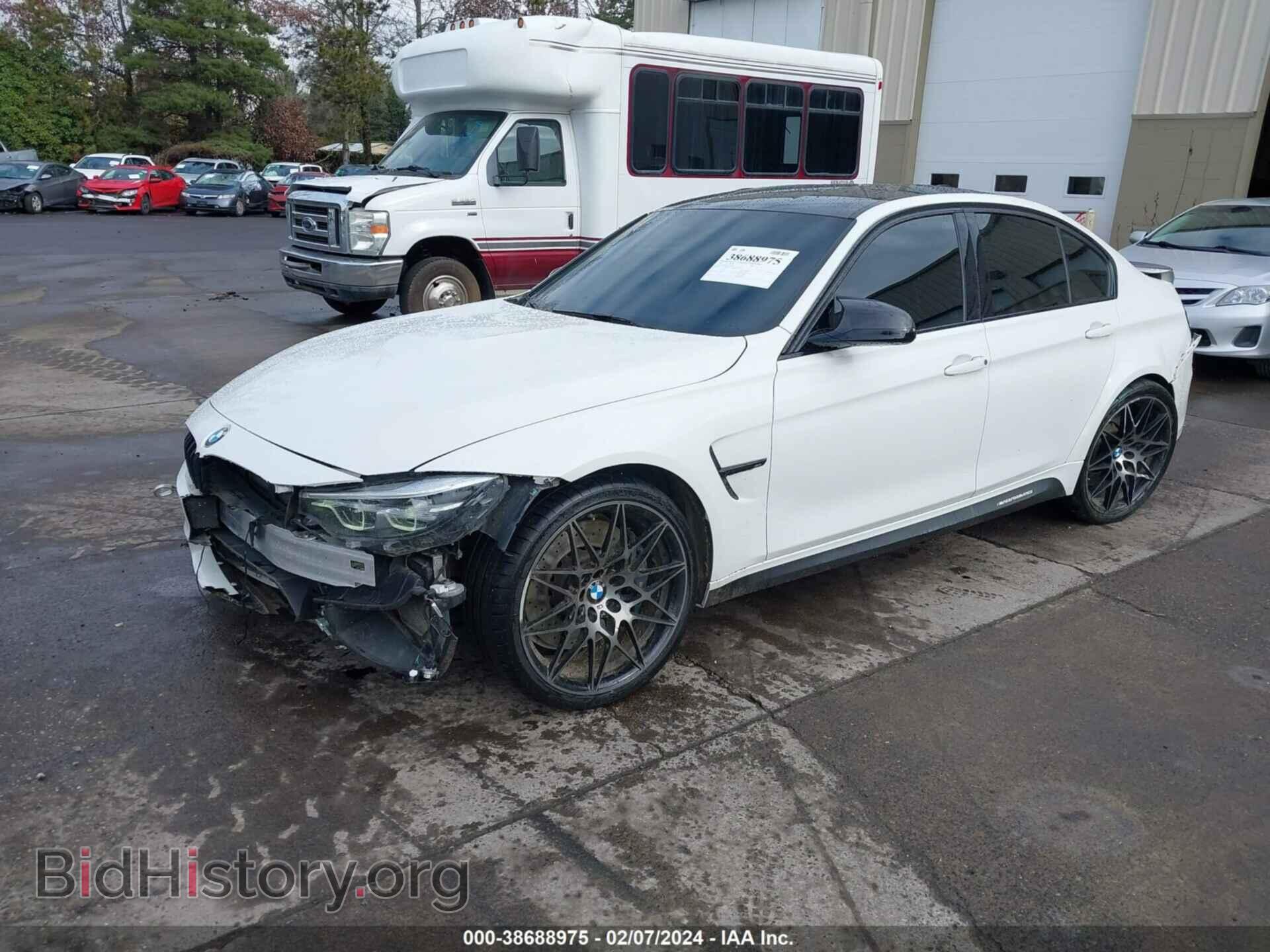 2018 BMW M3 - VIN: WBS8M9C59J5J79722 - Фото 2