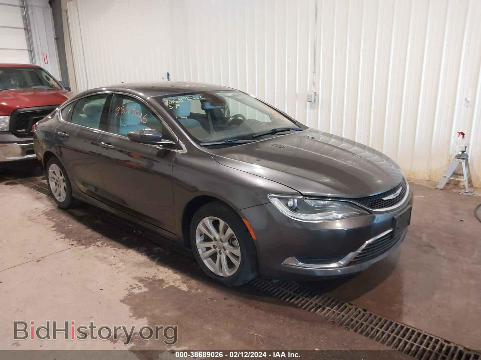 Фотография 1C3CCCAB3FN686654 - CHRYSLER 200 2015