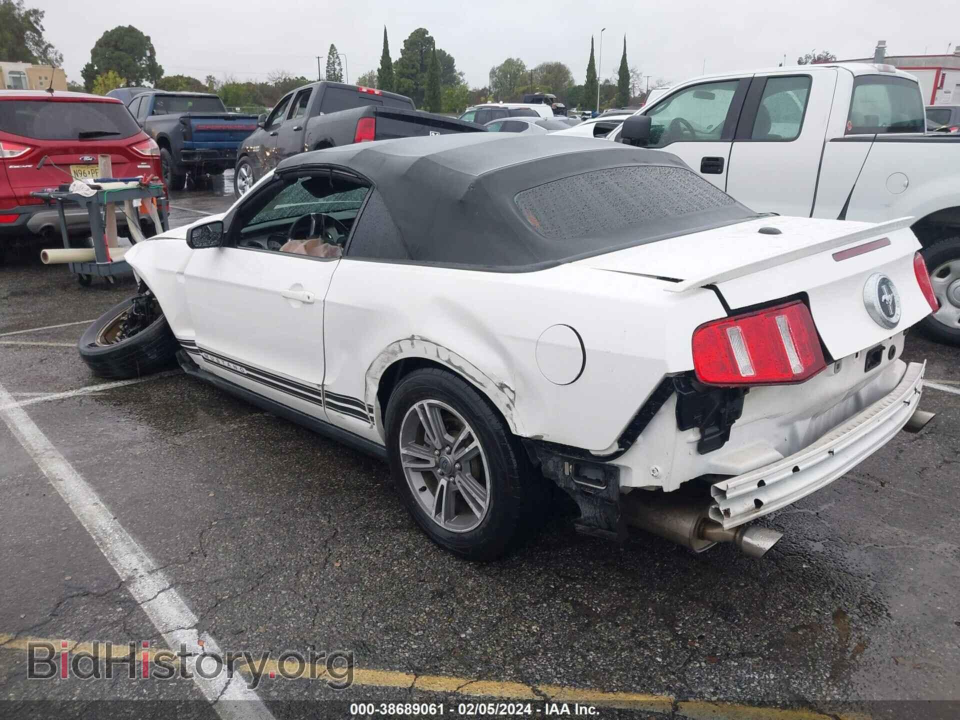 2012 FORD MUSTANG - VIN: 1ZVBP8EM1C5279638 - Фото 3