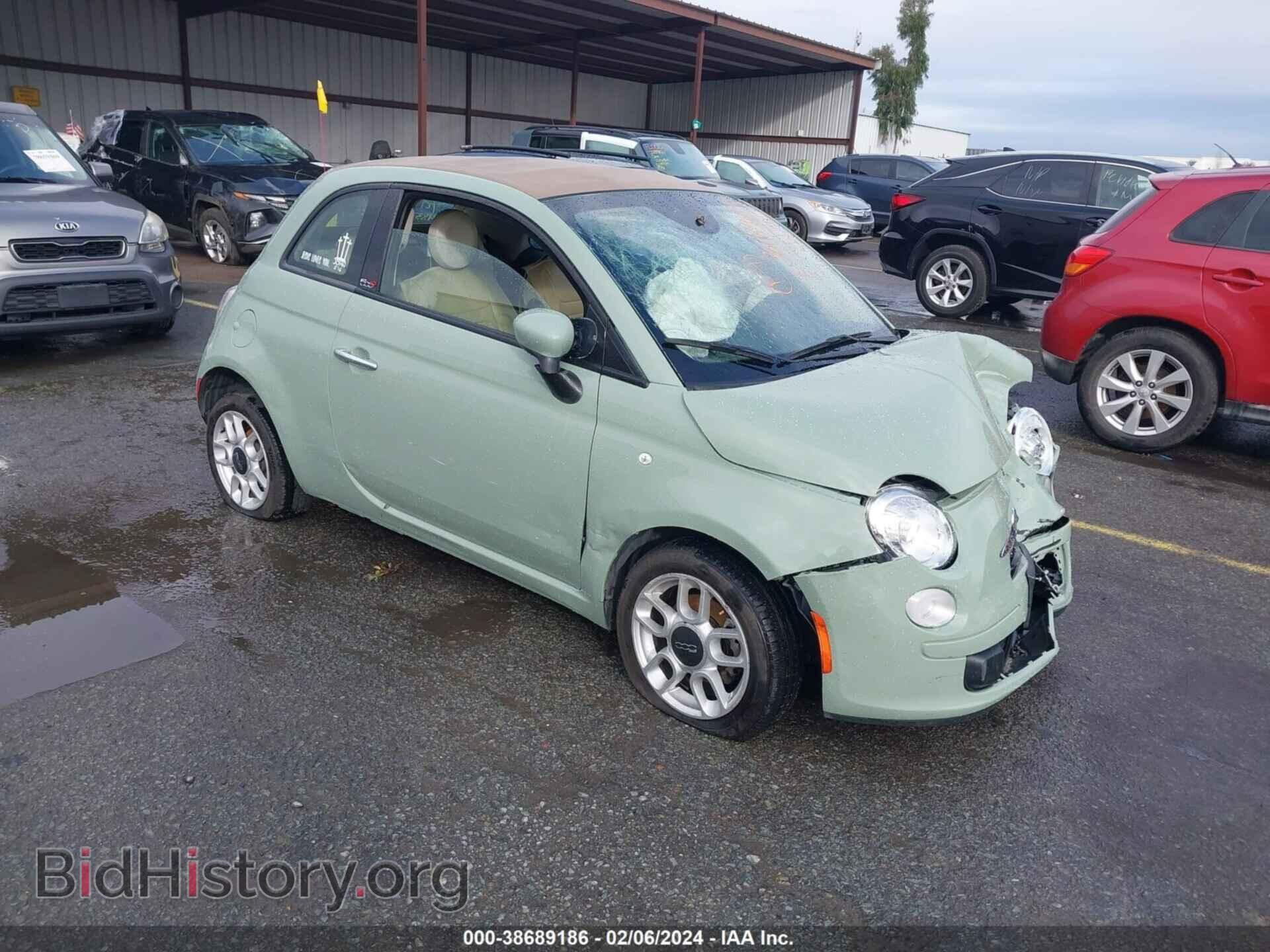 Photo 3C3CFFDR3FT558626 - FIAT 500C 2015