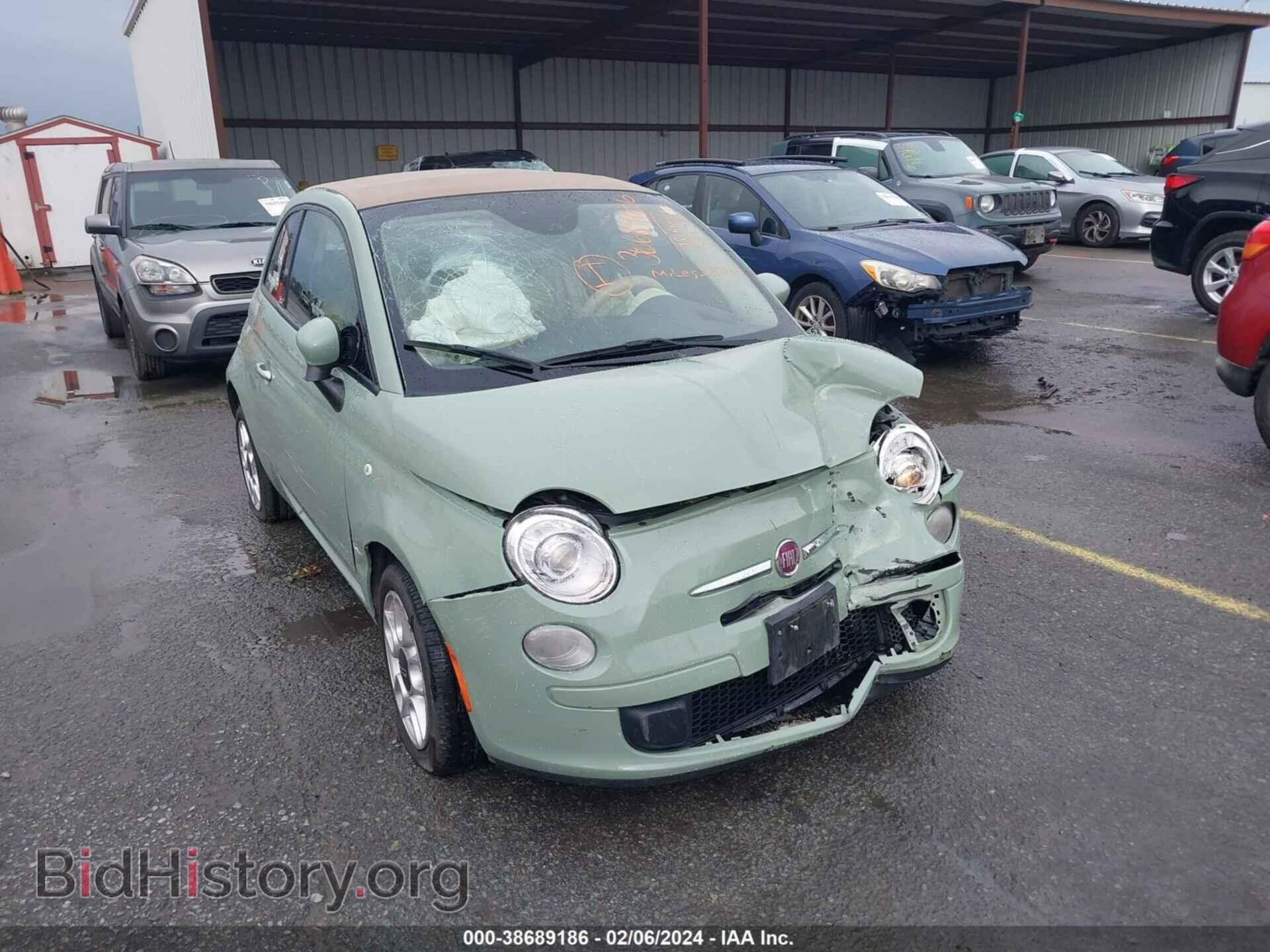 2015 FIAT 500C - VIN: 3C3CFFDR3FT558626 - Фото 6